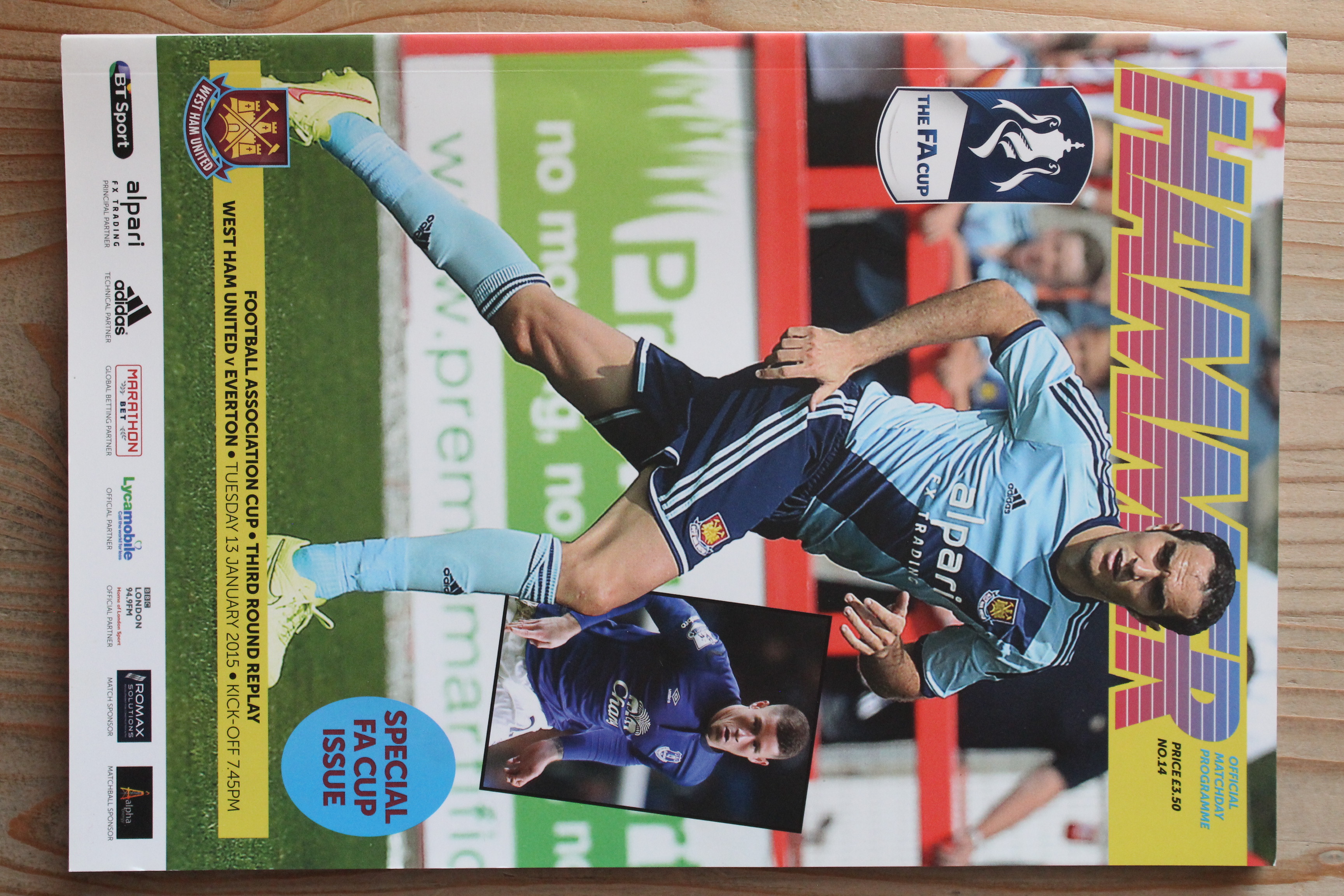 West Ham United FC v Everton FC