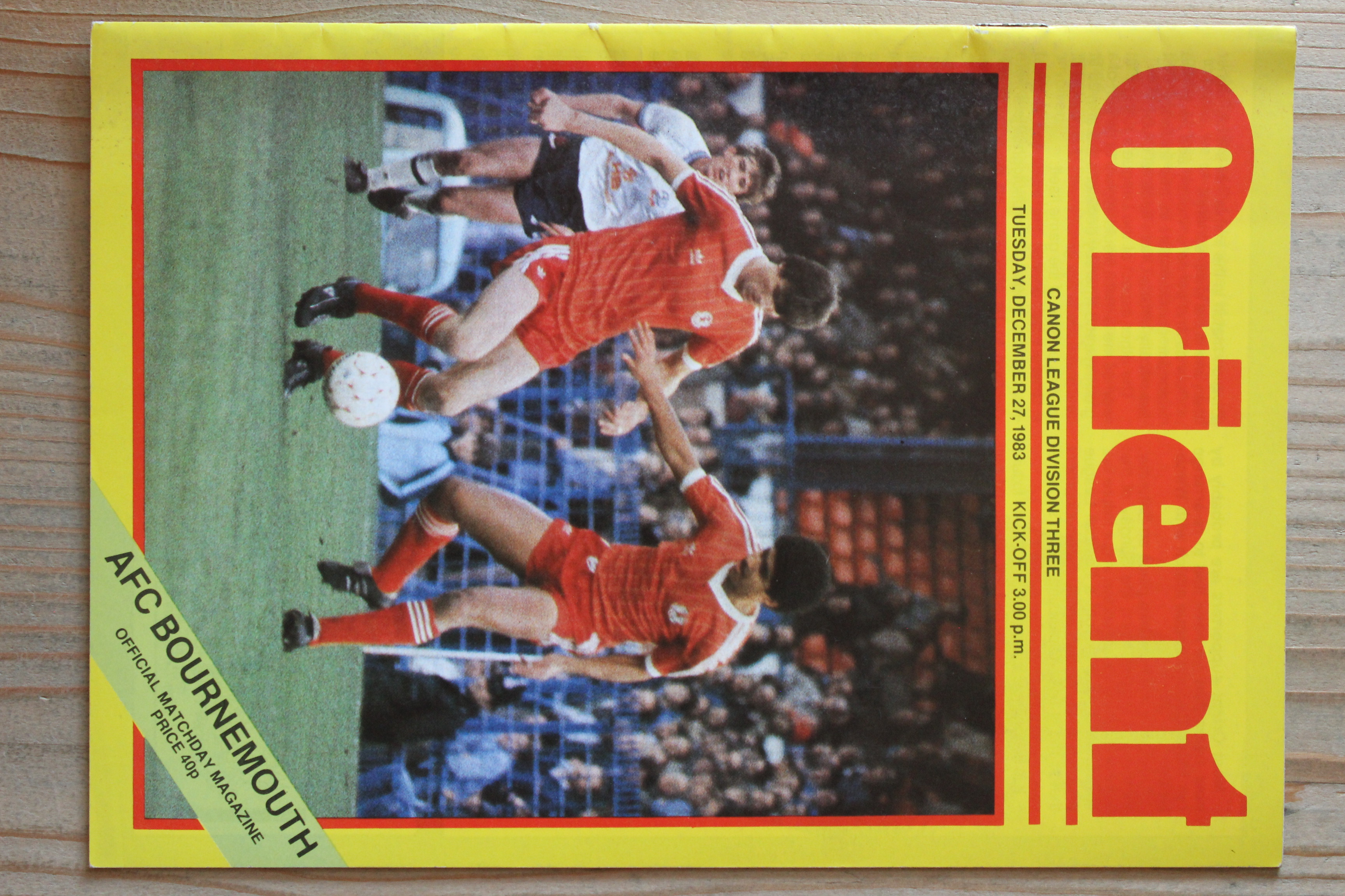 Orient v AFC Bournemouth