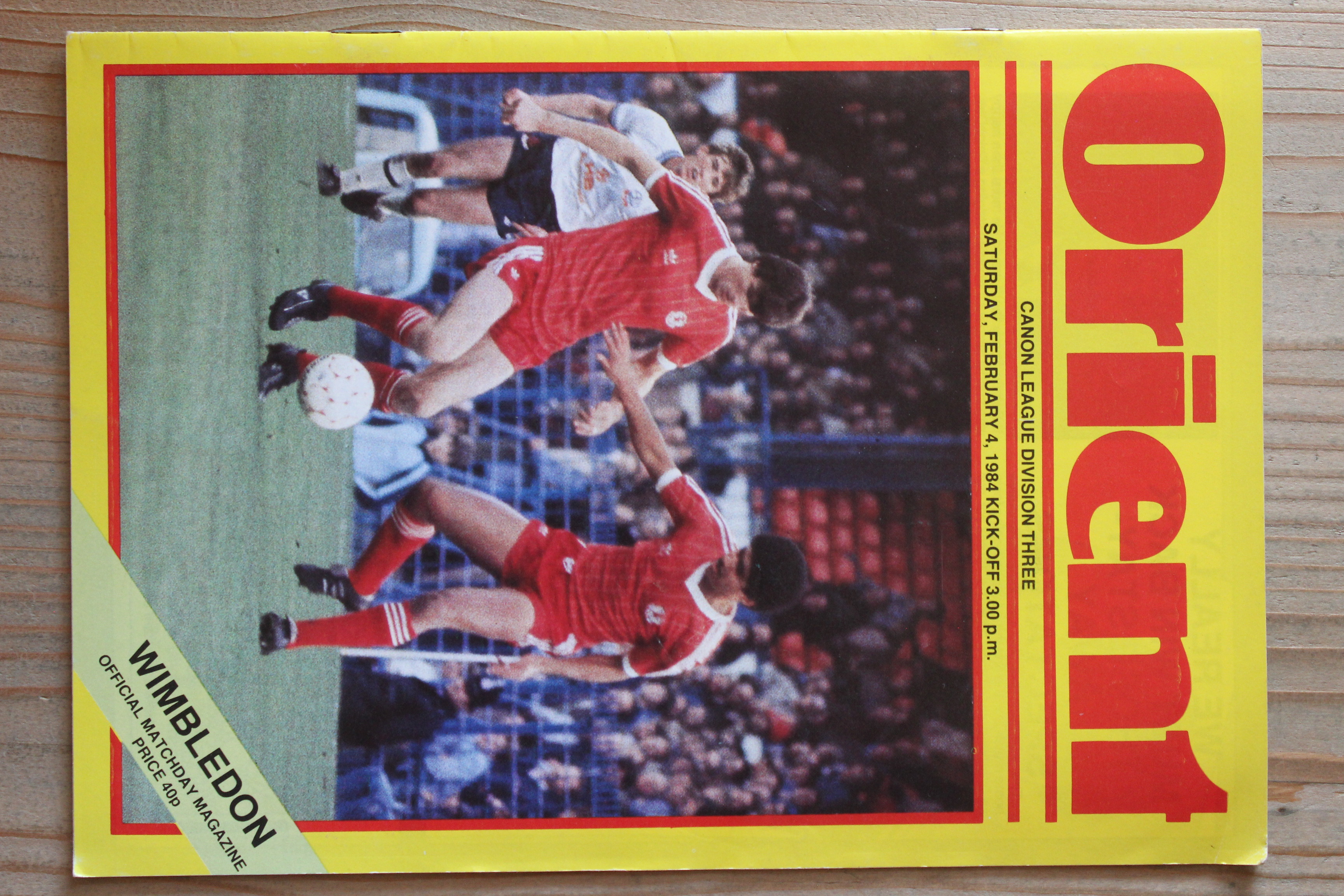 Orient v Wimbledon