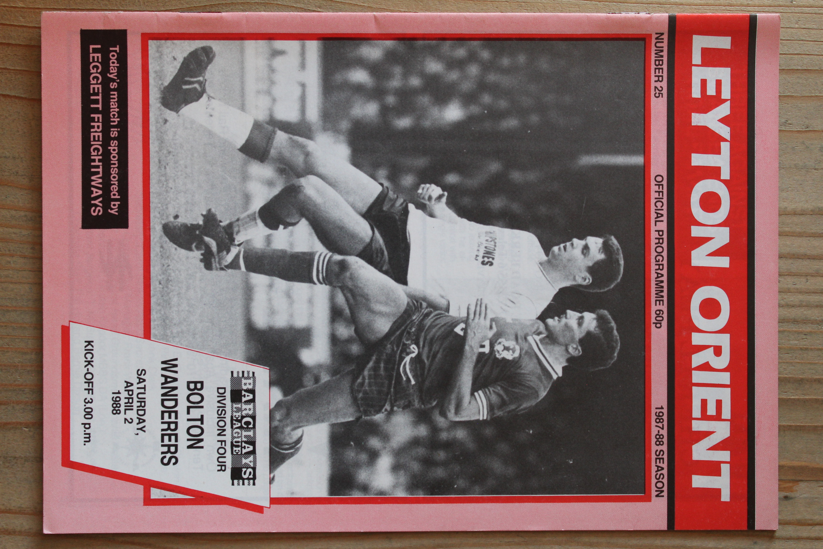 Leyton Orient FC v Bolton Wanderers FC
