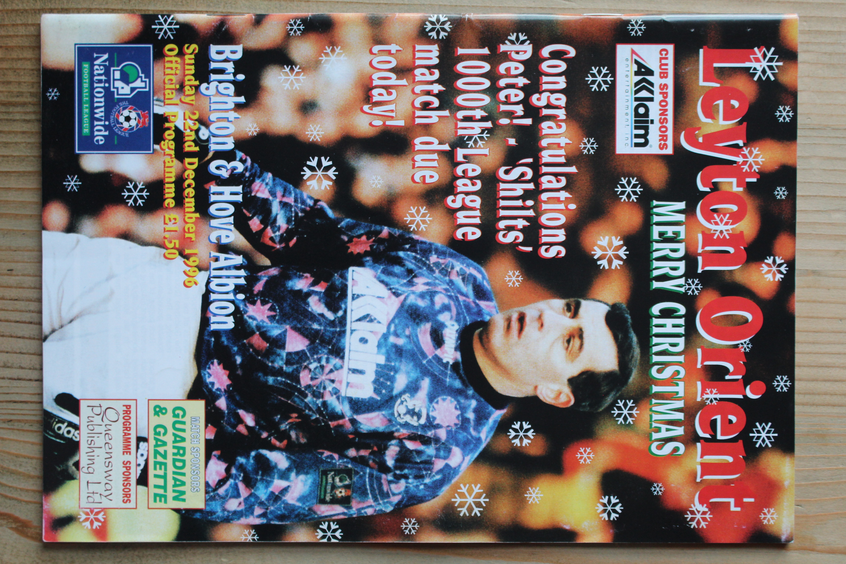 Leyton Orient FC v Brighton & Hove Albion FC