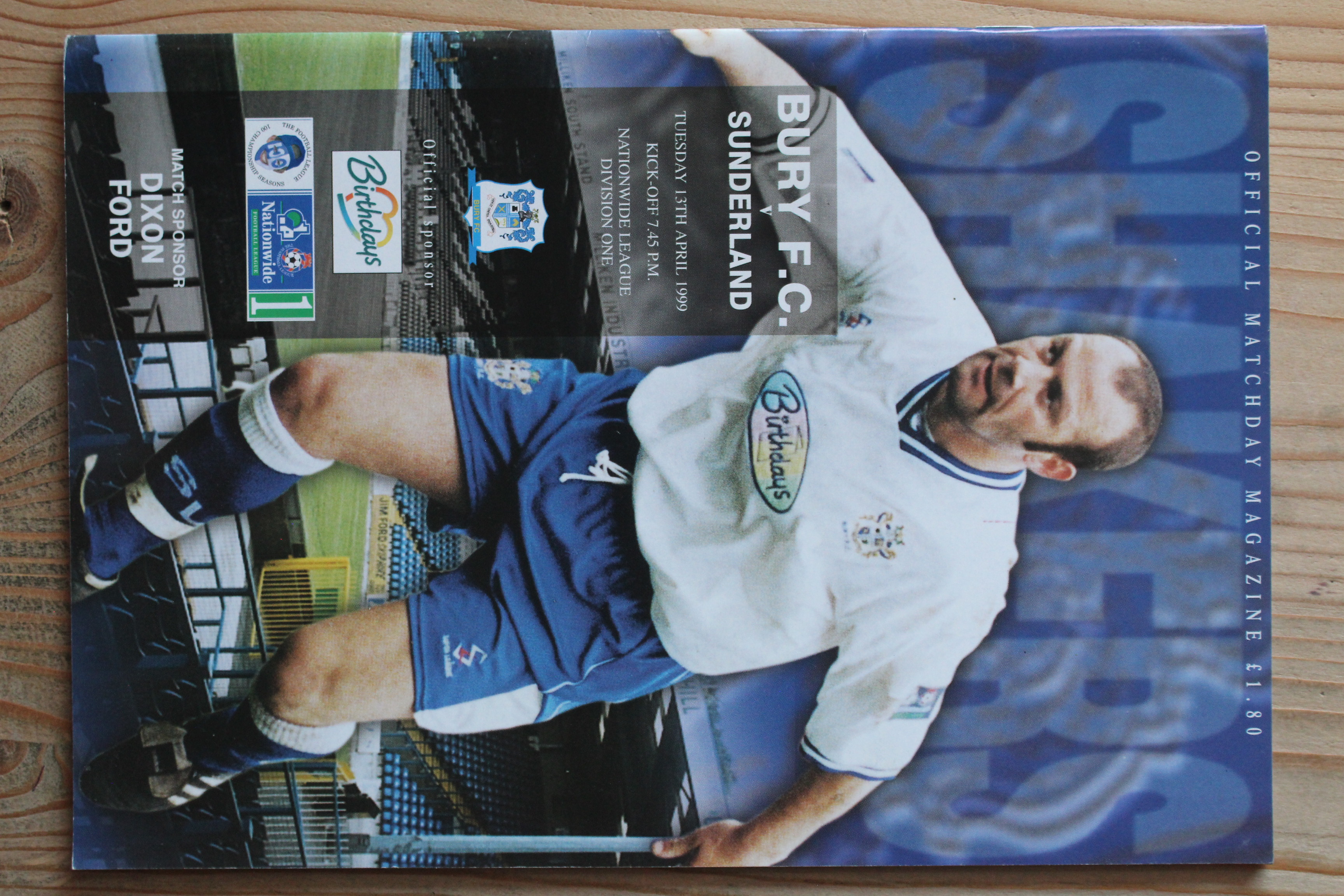 Bury FC v Sunderland FC