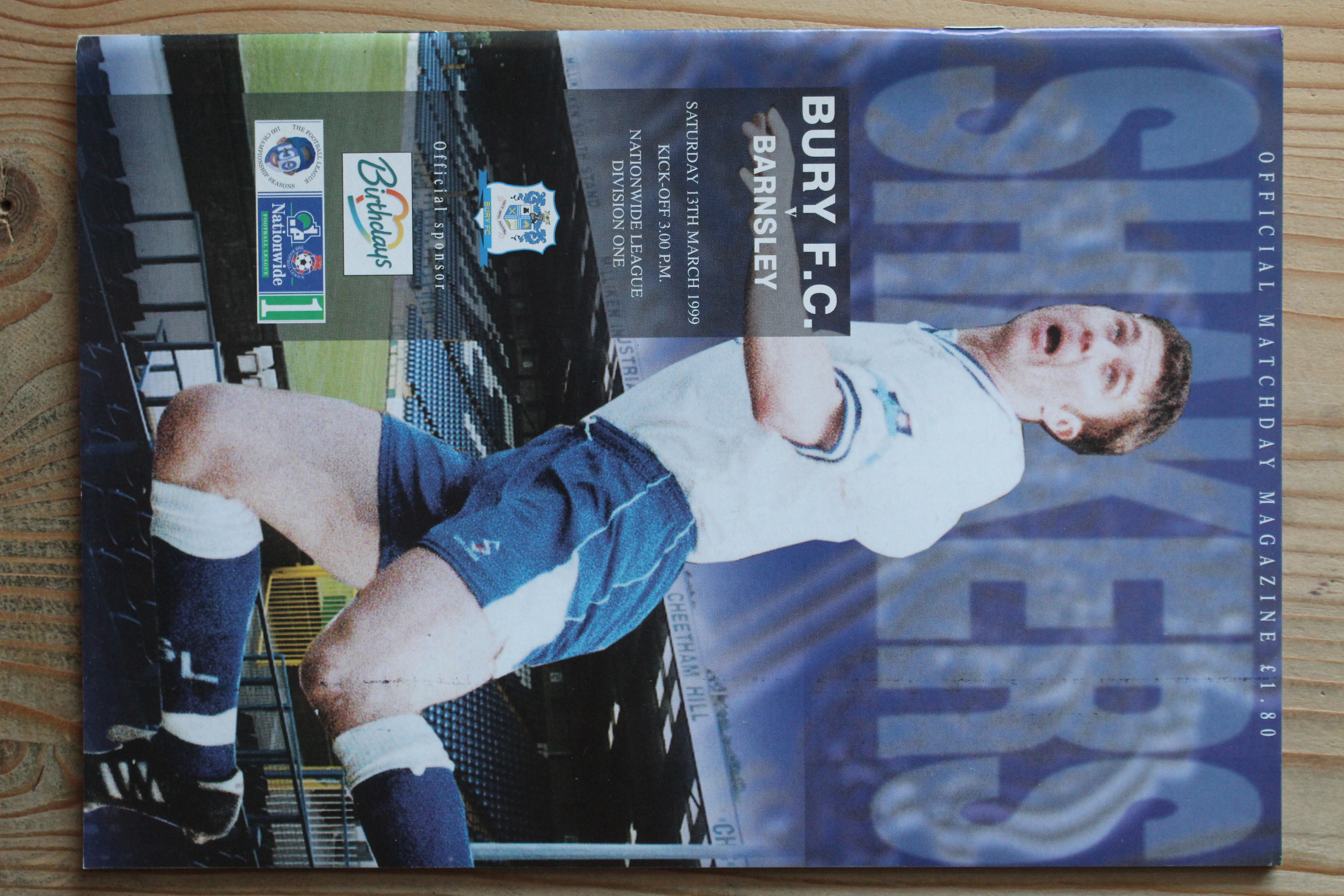 Bury FC v Barnsley FC
