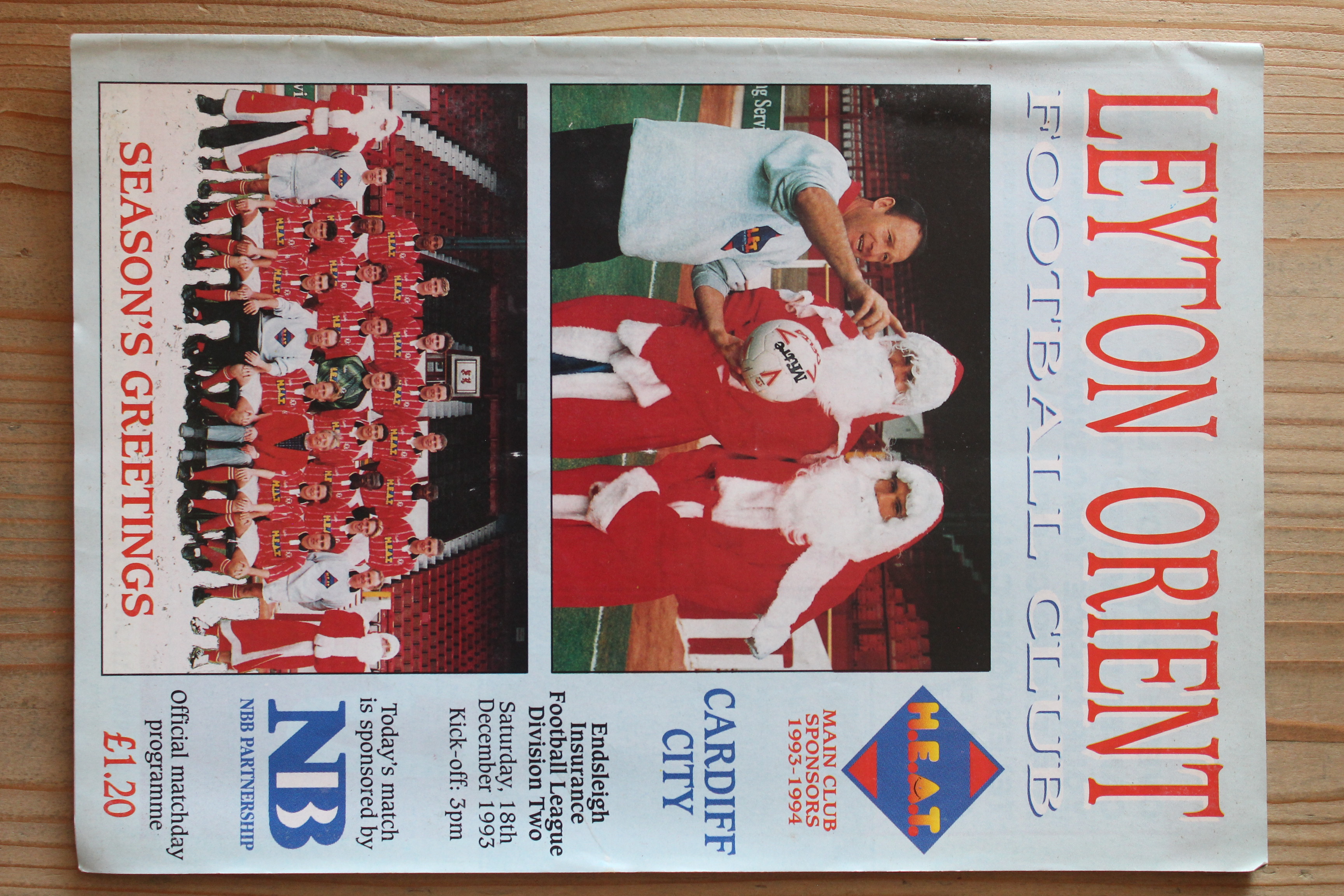 Leyton Orient FC v Cardiff City FC