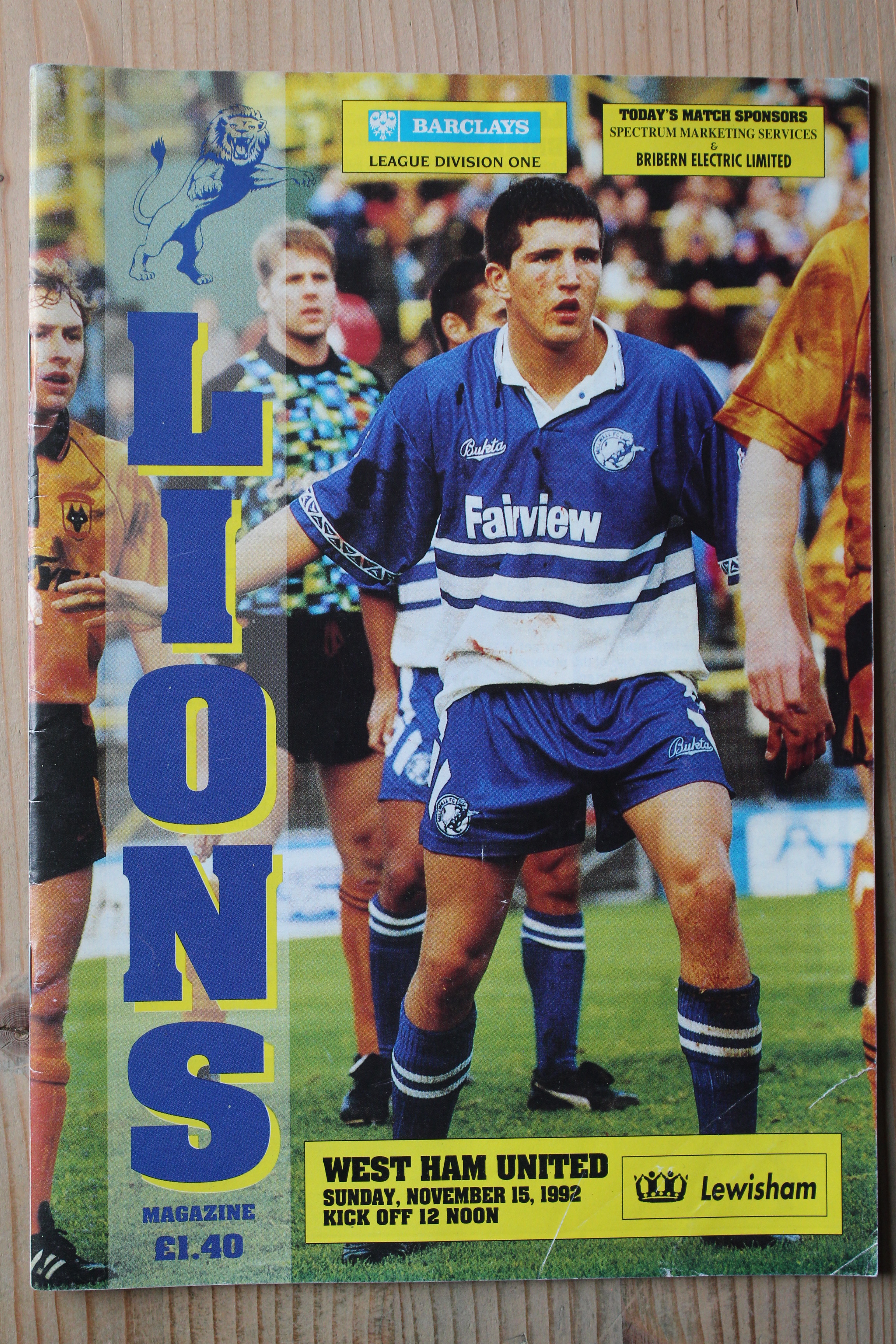 Millwall FC v West Ham United FC