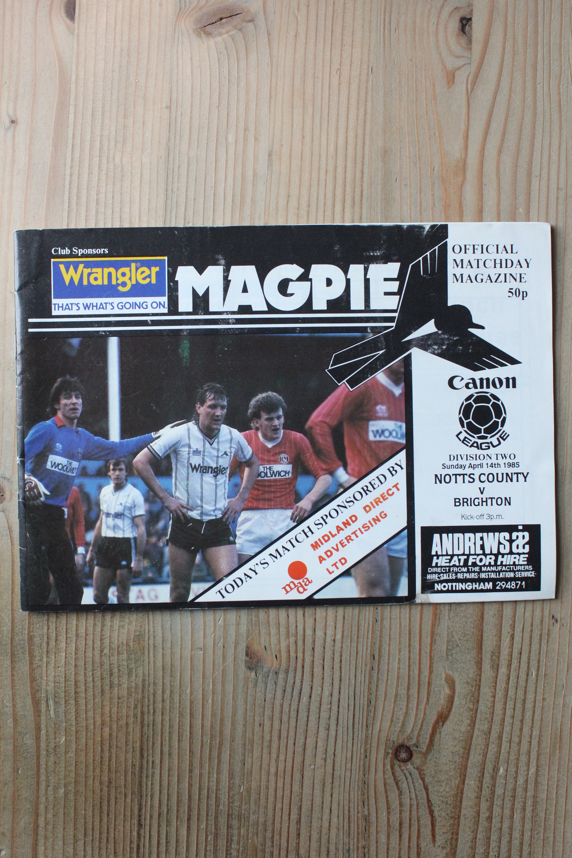 Notts County FC v Brighton & Hove Albion FC