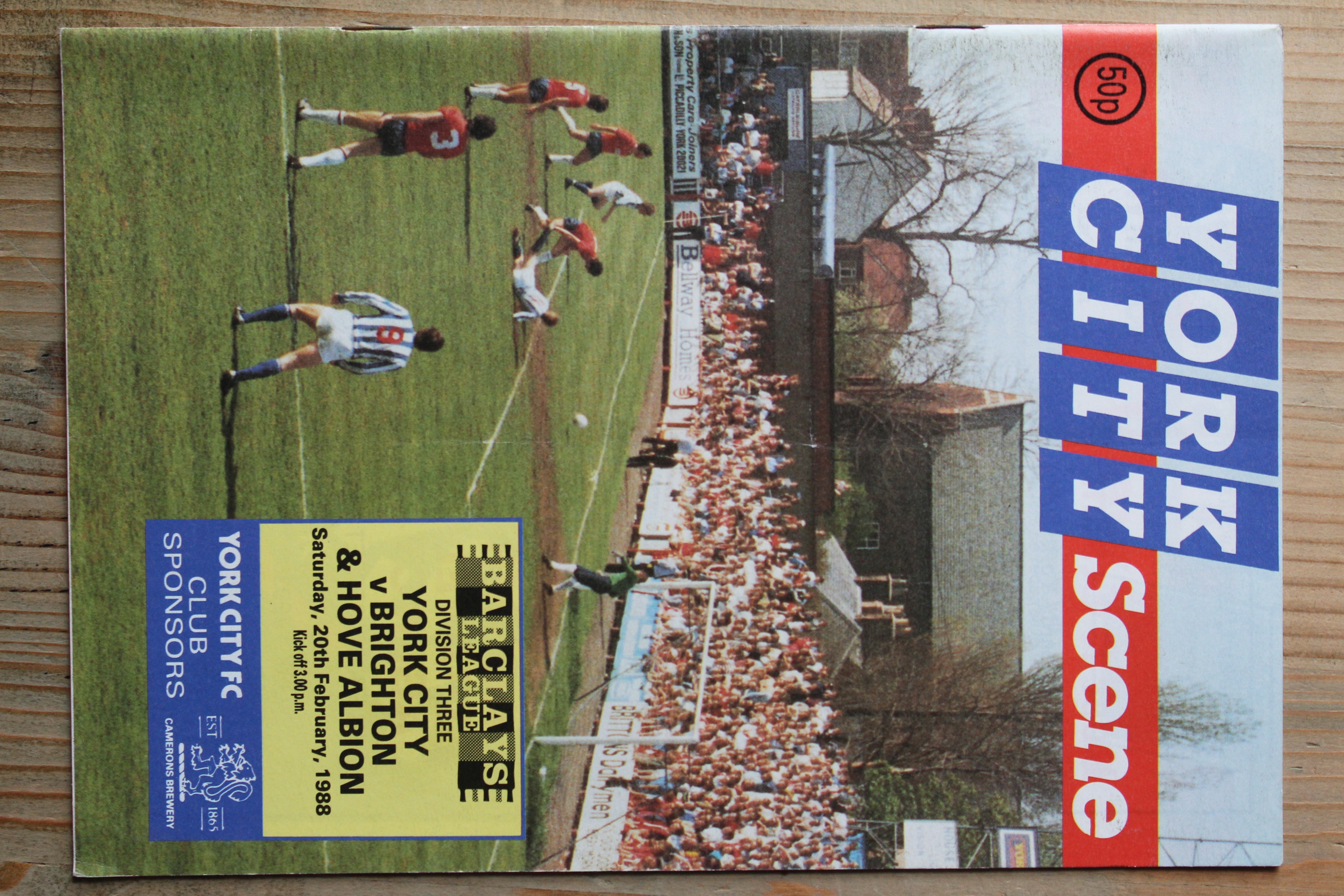 York City FC v Brighton & Hove Albion FC