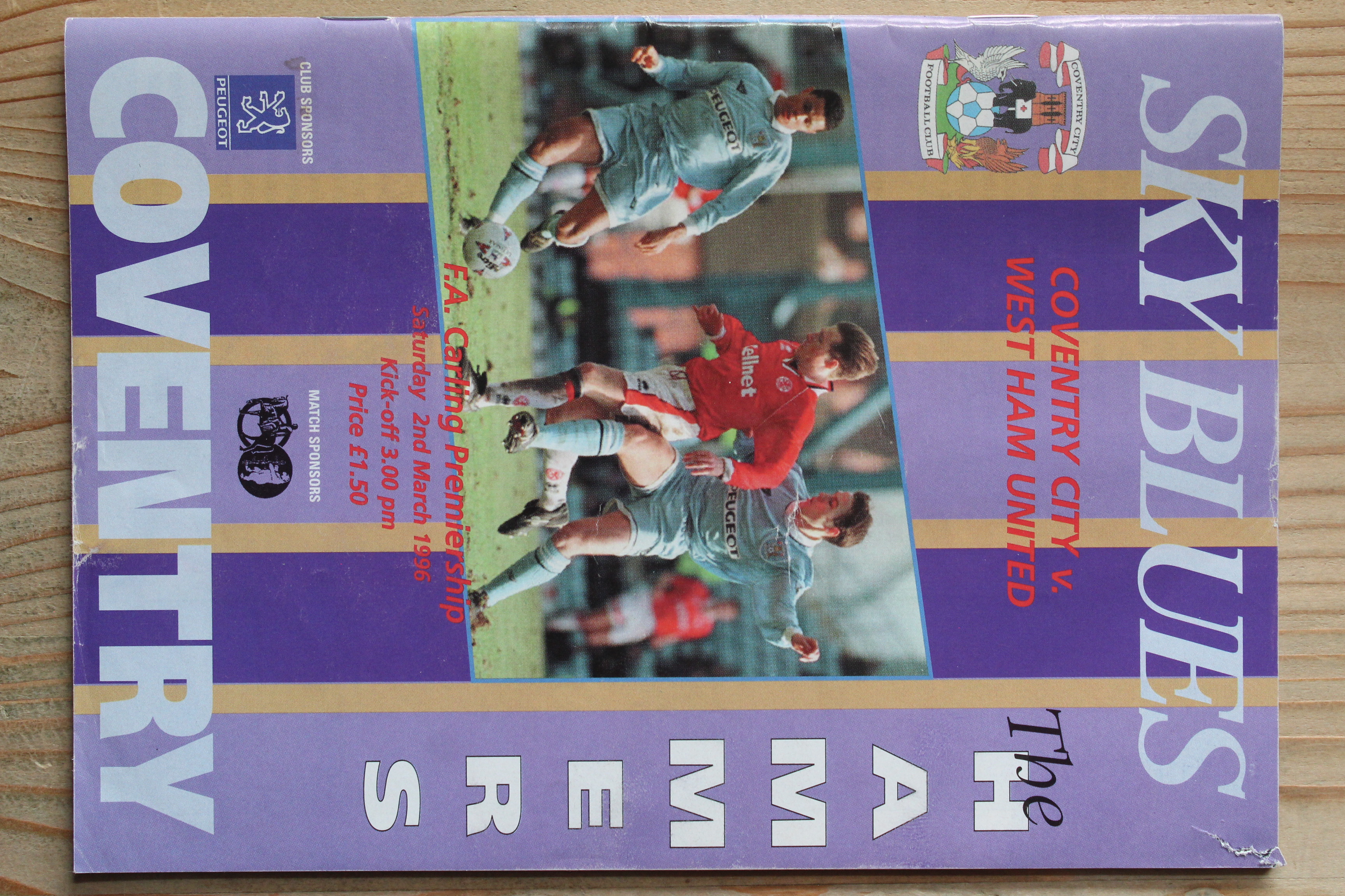 Coventry City FC v West Ham United FC