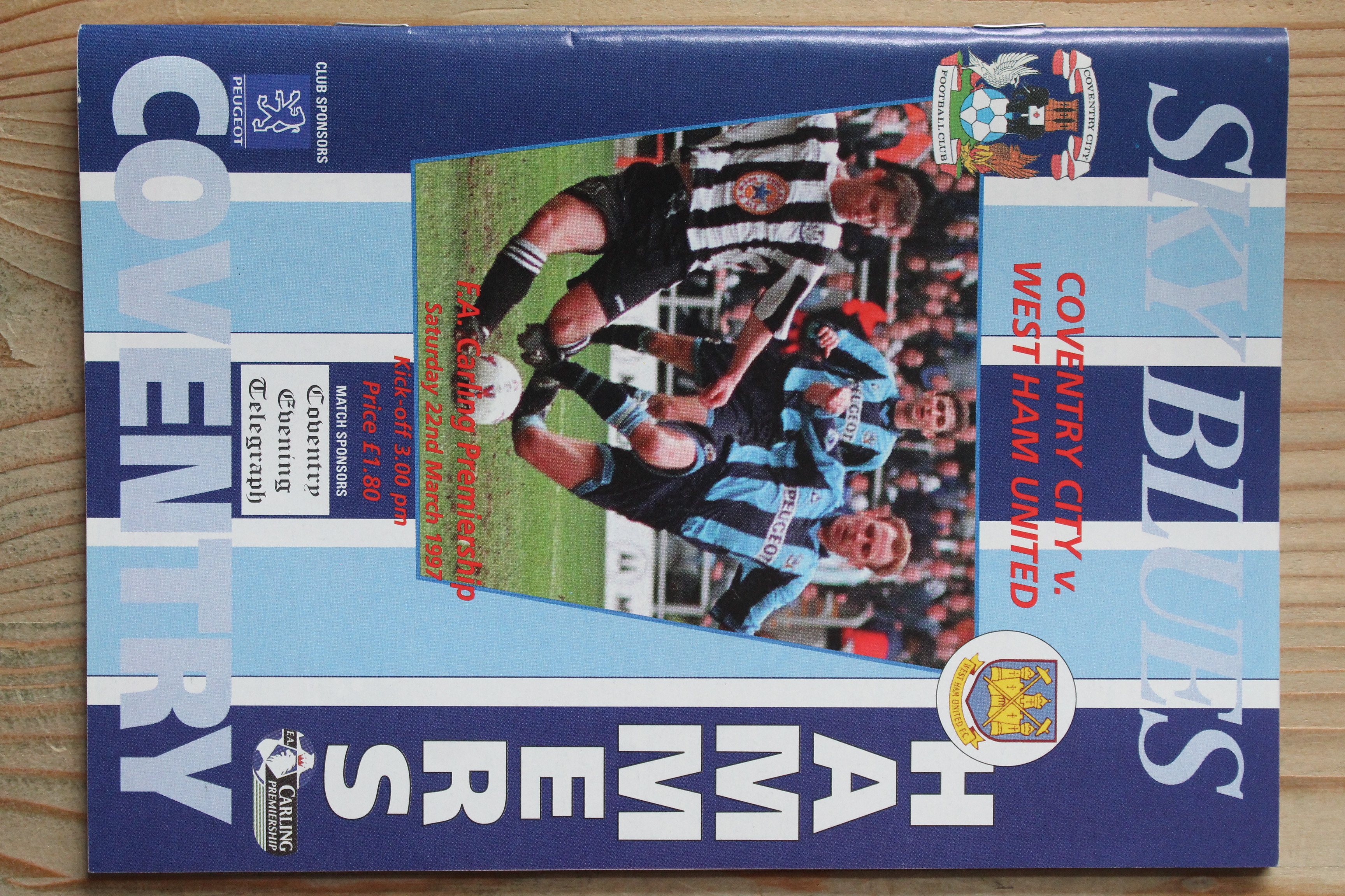 Coventry City FC v West Ham United FC