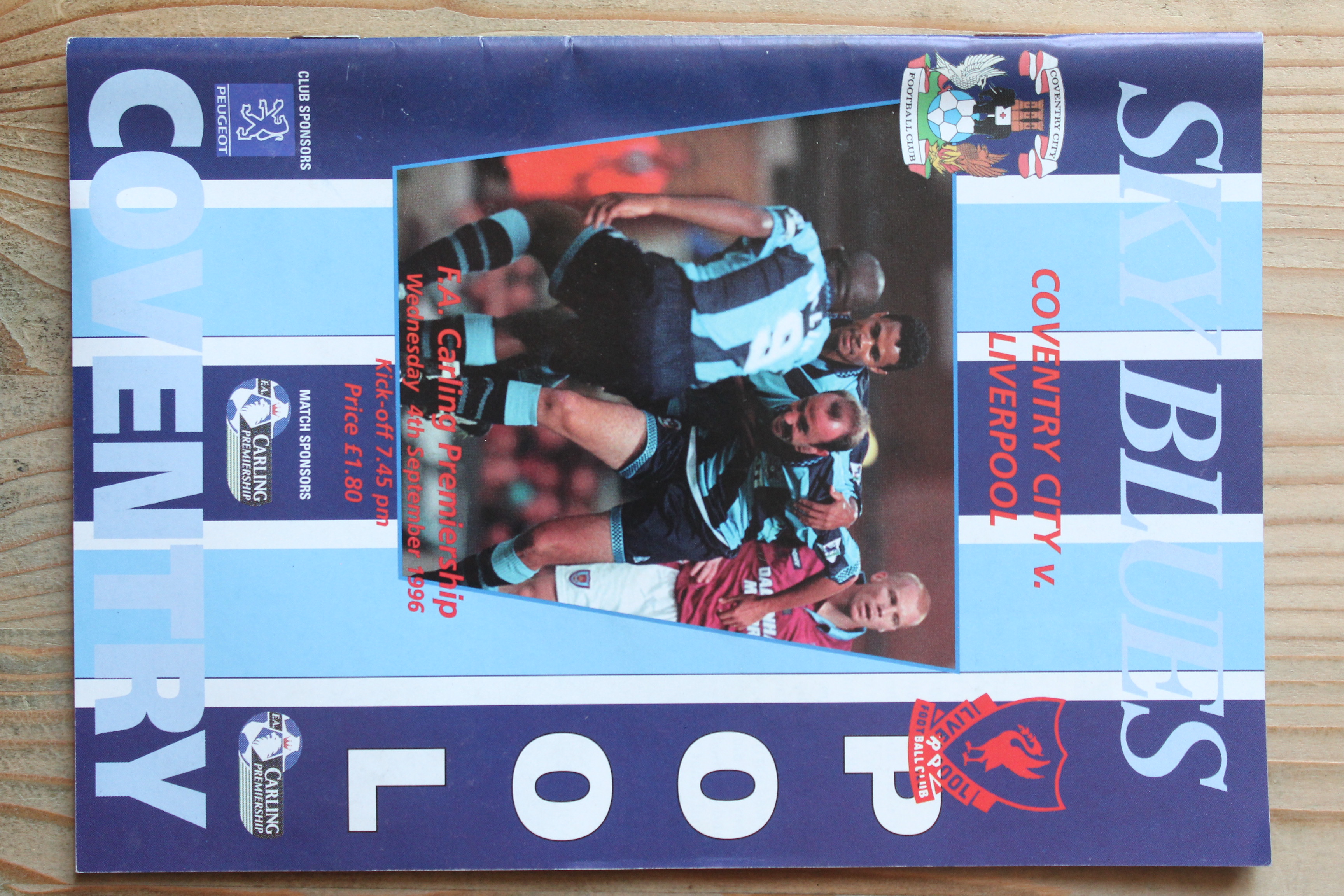 Coventry City FC v Liverpool FC