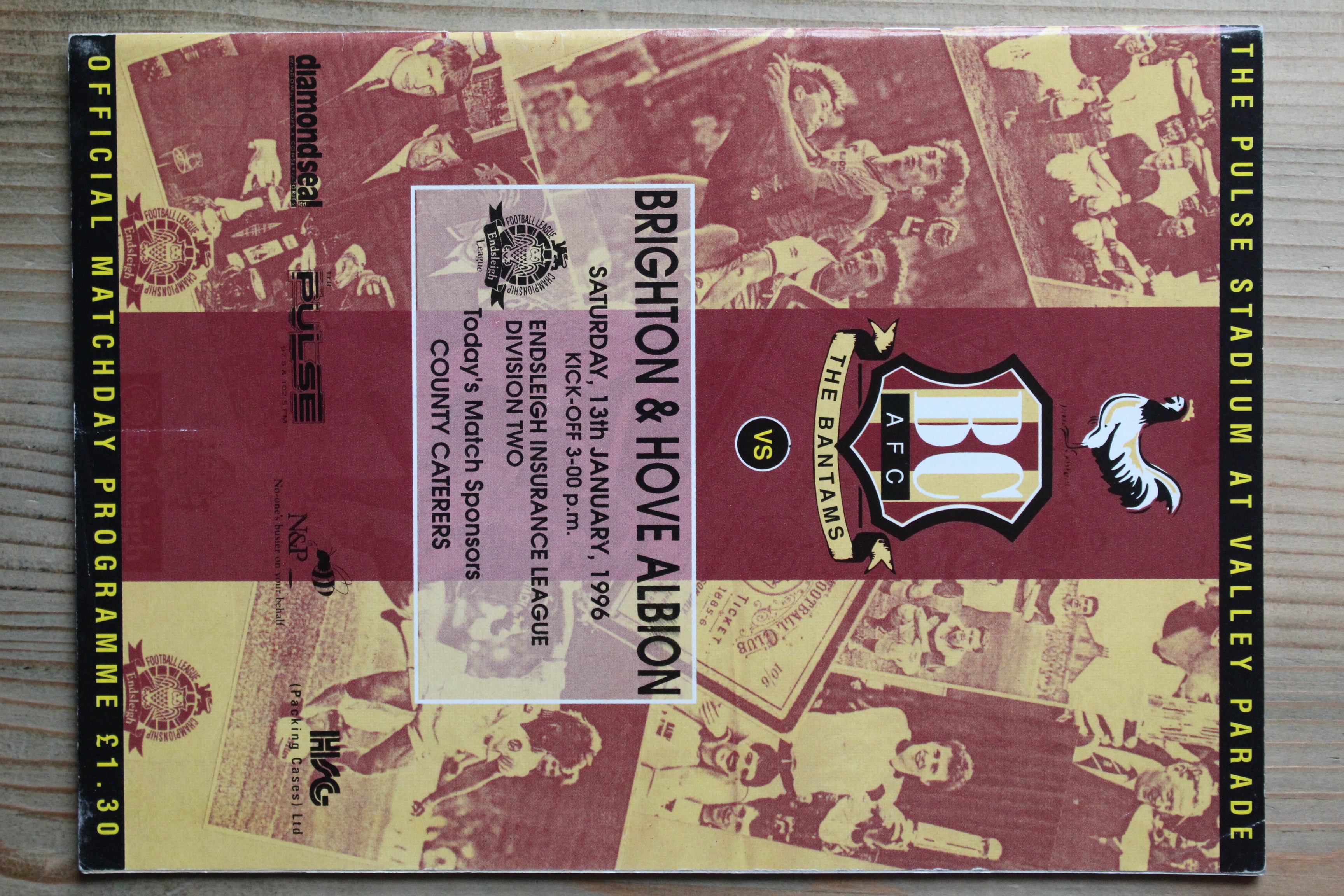 Bradford City FC v Brighton & Hove Albion FC