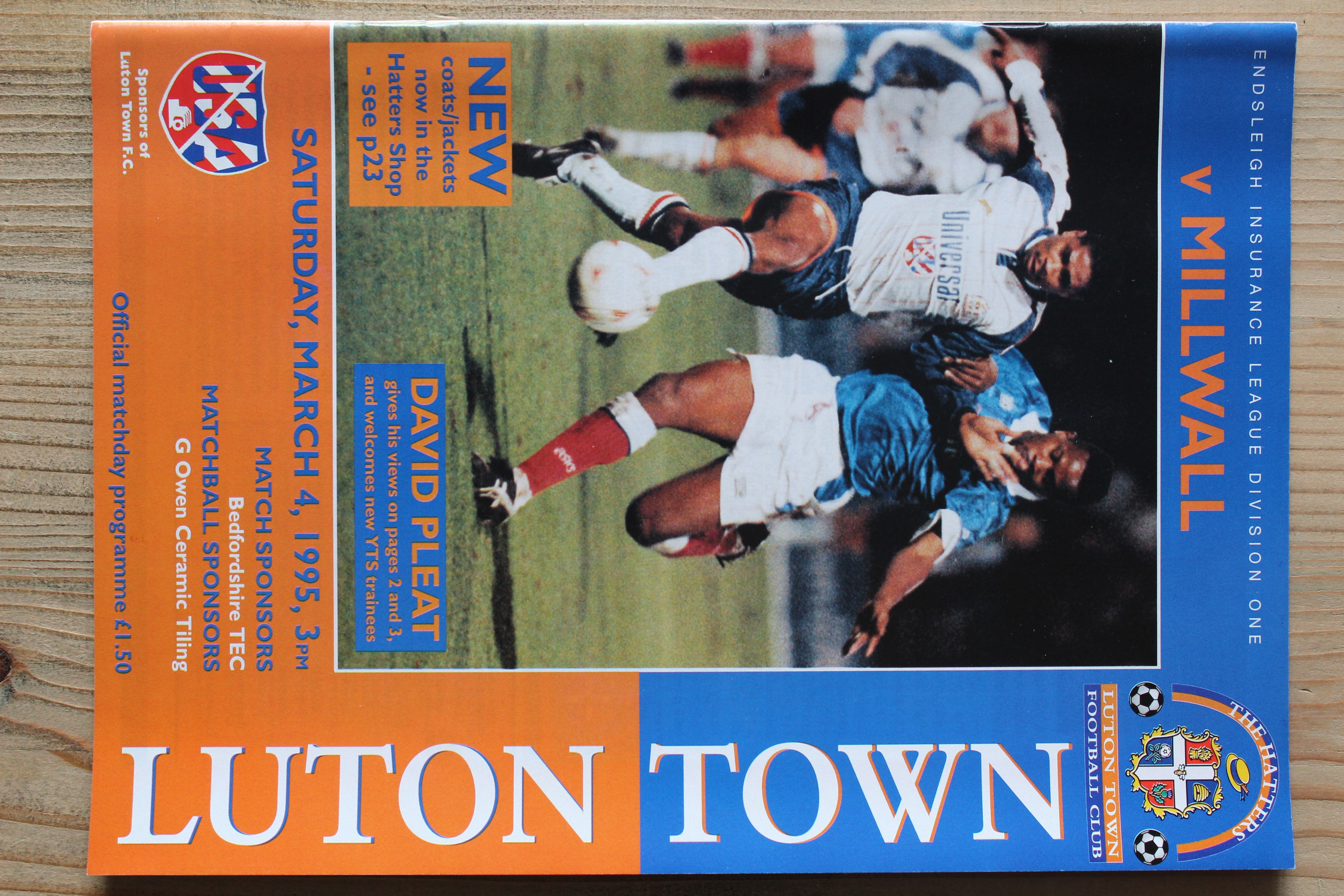 Luton Town FC v Millwall FC