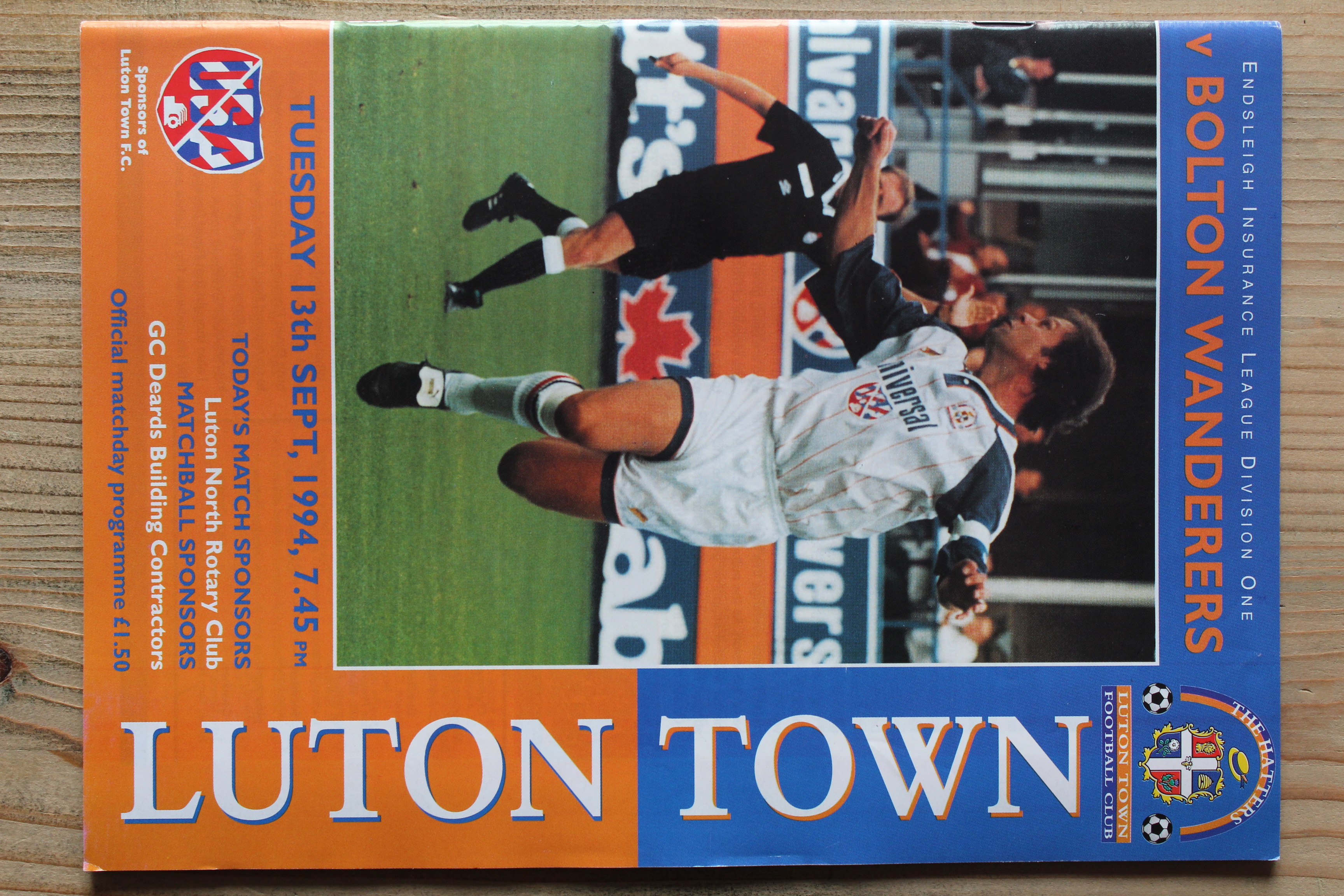 Luton Town FC v Bolton Wanderers FC