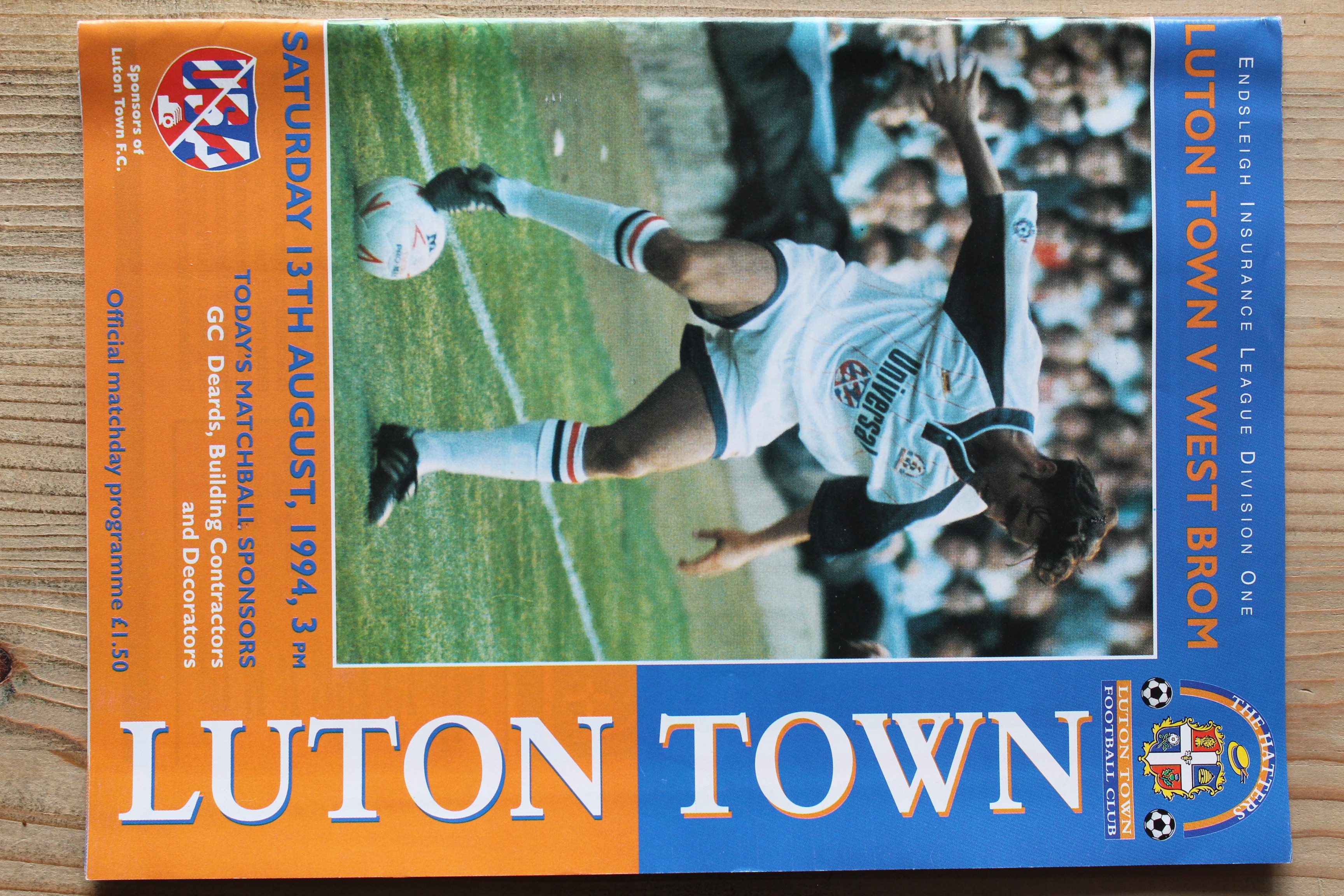 Luton Town FC v West Bromwich Albion FC 