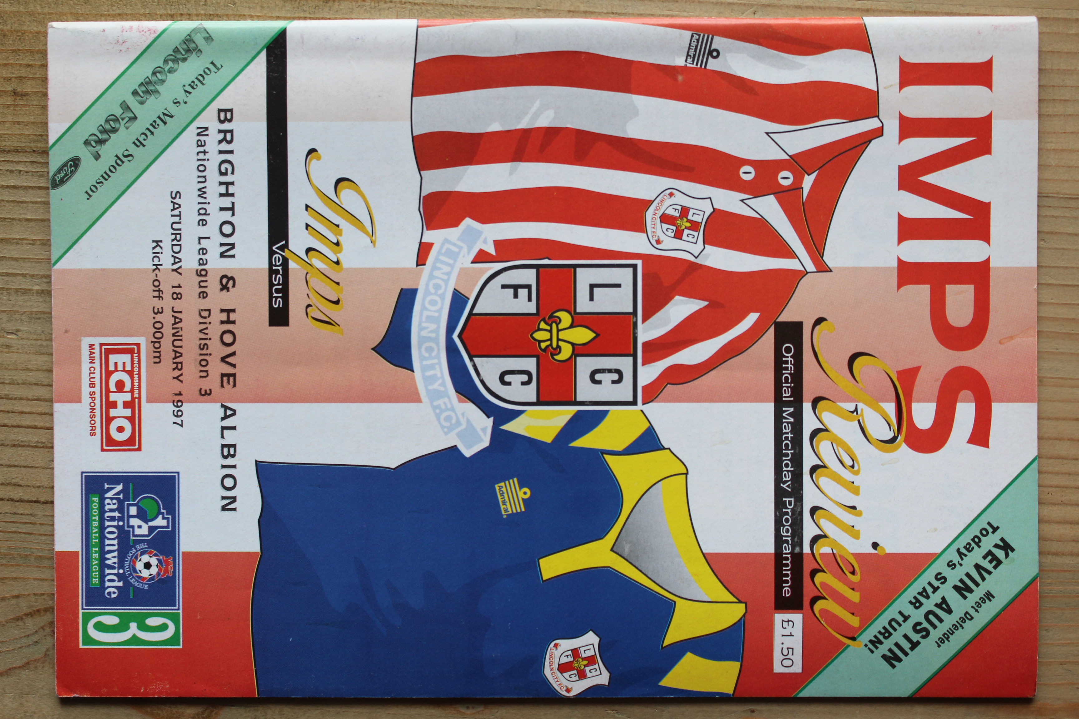 Lincoln City FC v Brighton & Hove Albion FC