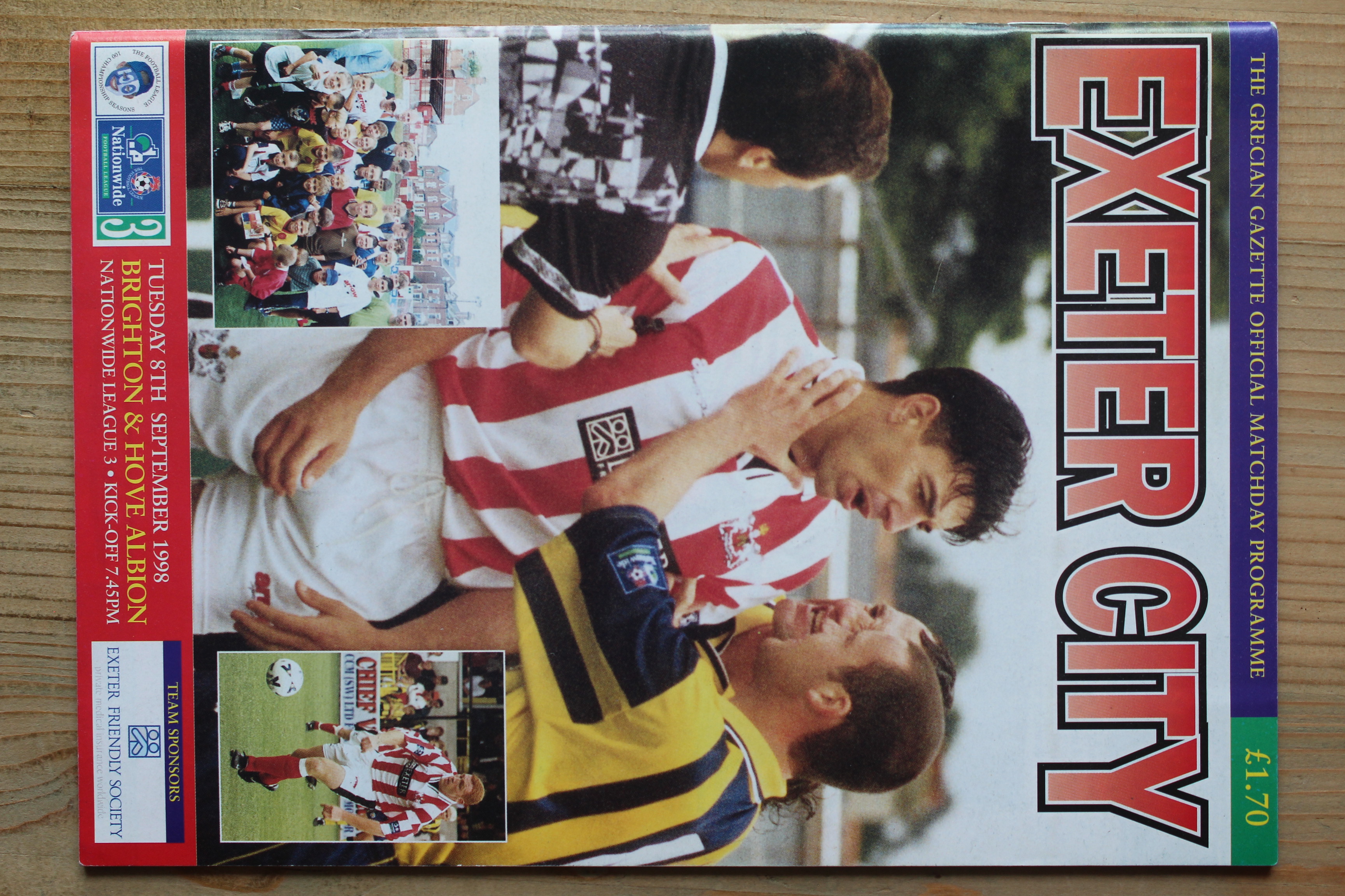 Exeter City FC v Brighton & Hove Albion FC
