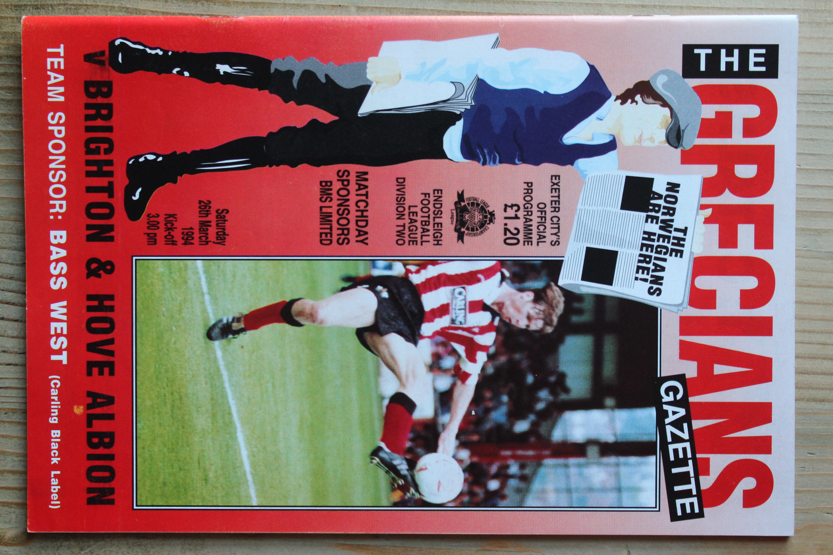 Exeter City FC v Brighton & Hove Albion FC