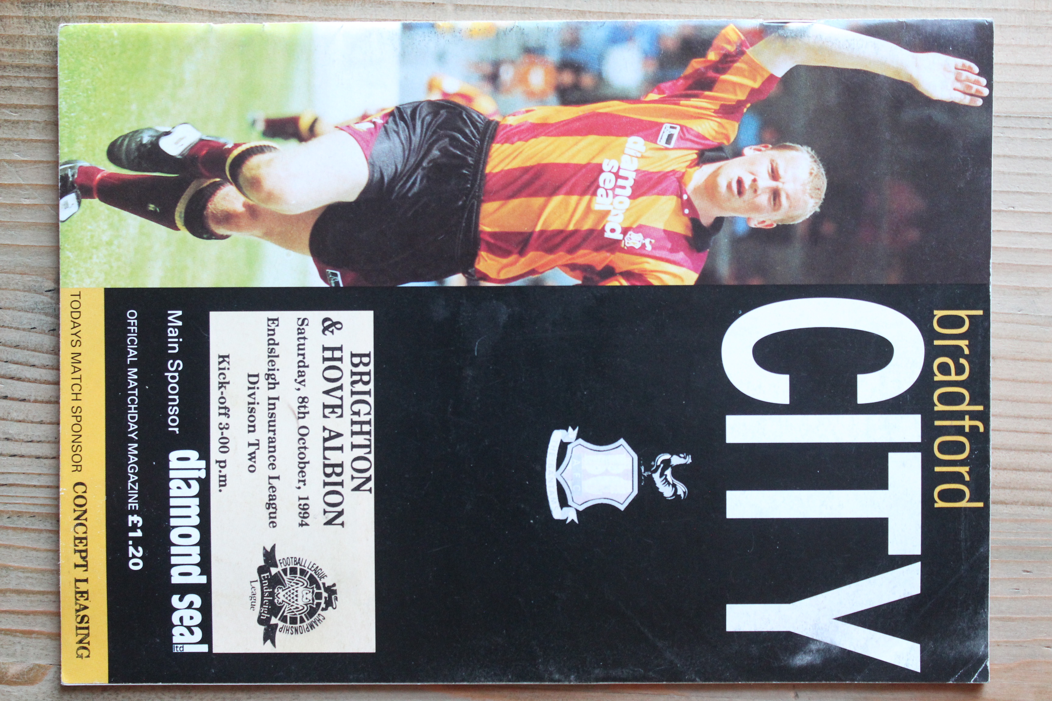 Bradford City FC v Brighton & Hove Albion FC