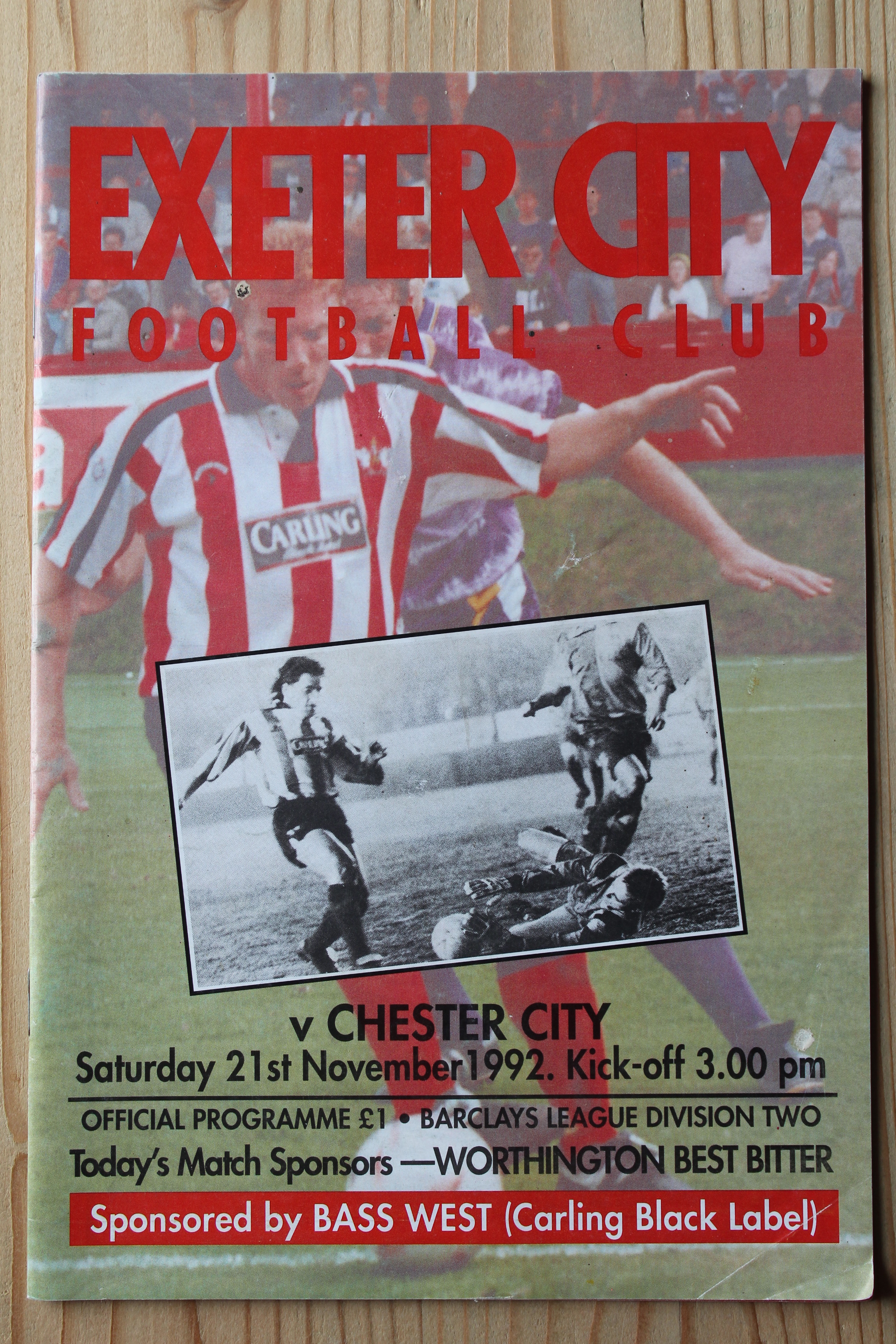 Exeter City FC v Chester City FC
