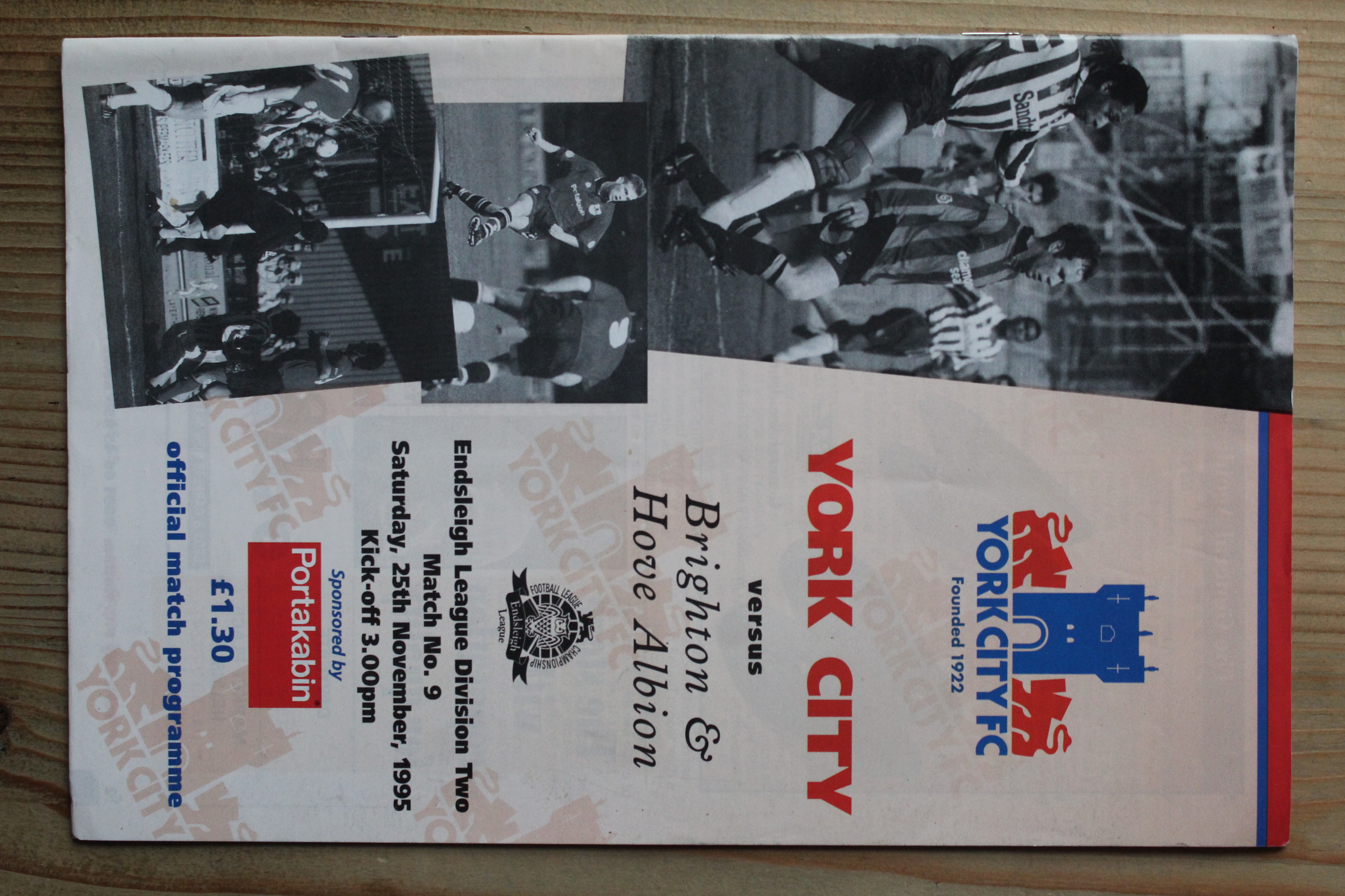 York City FC v Brighton & Hove Albion FC