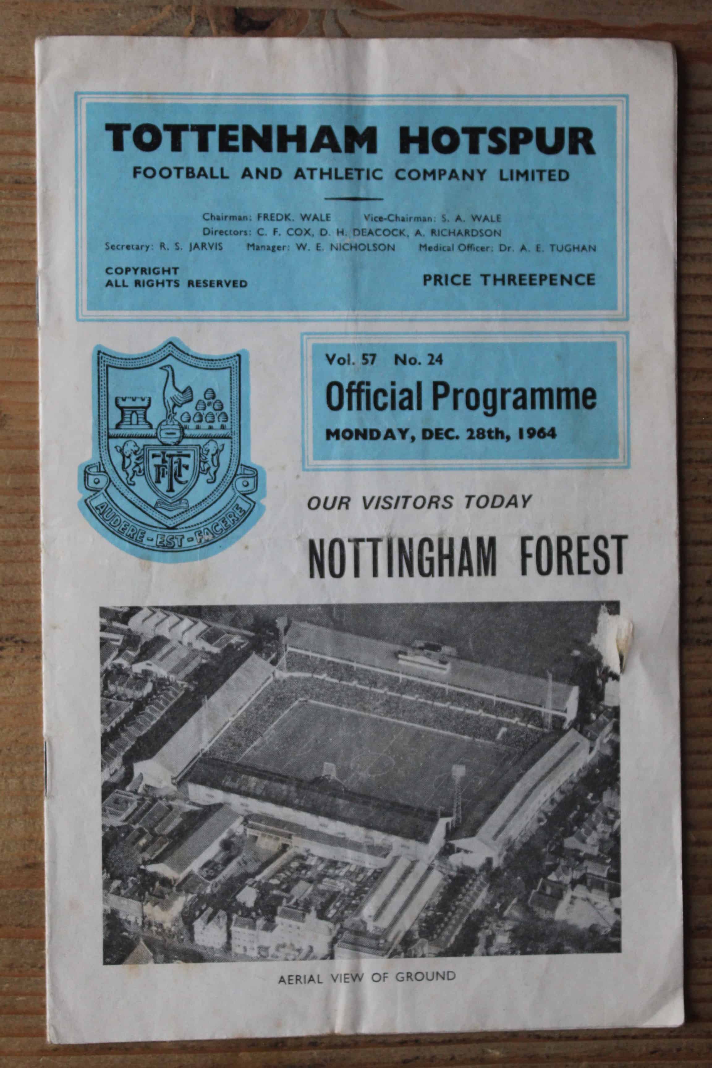 Tottenham Hotspur FC v Nottingham Forest FC