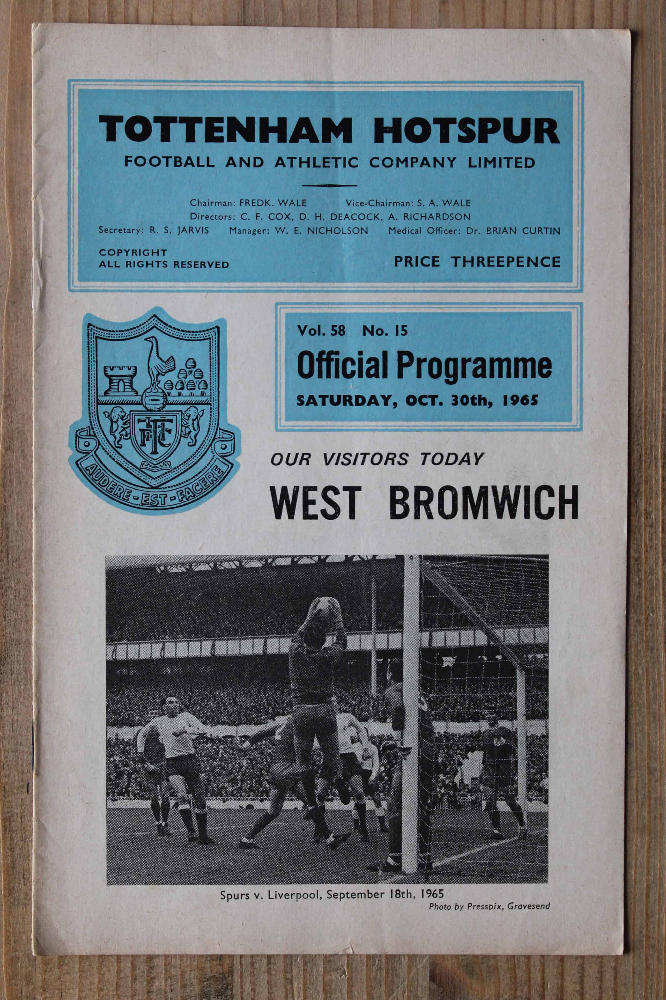 Tottenham Hotspur FC v West Bromwich Albion FC 