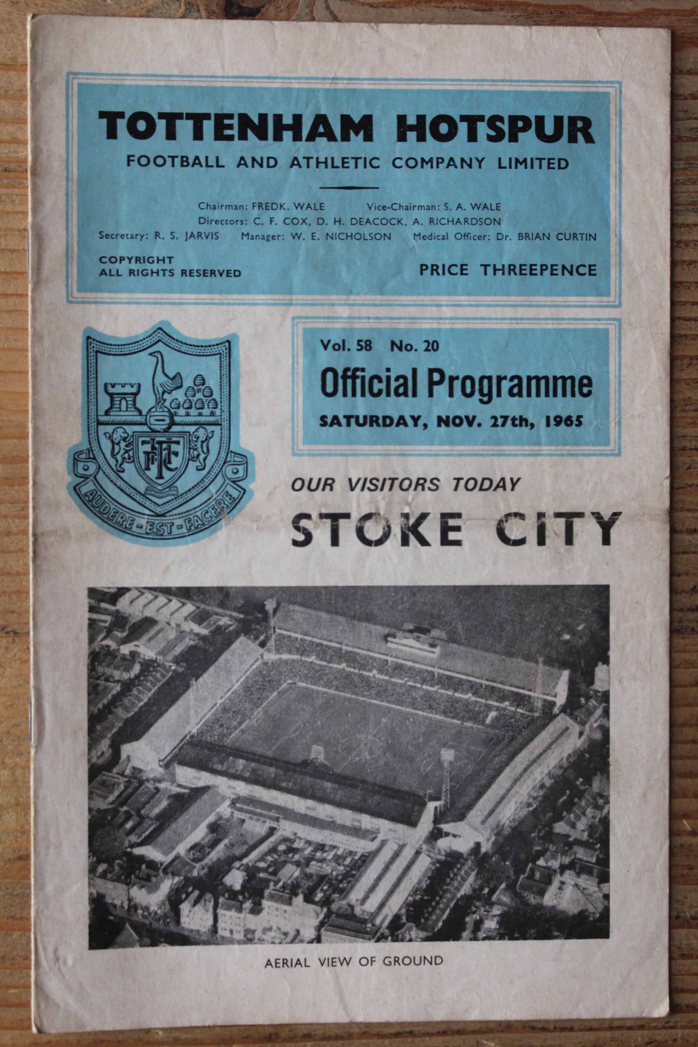 Tottenham Hotspur FC v Stoke City FC