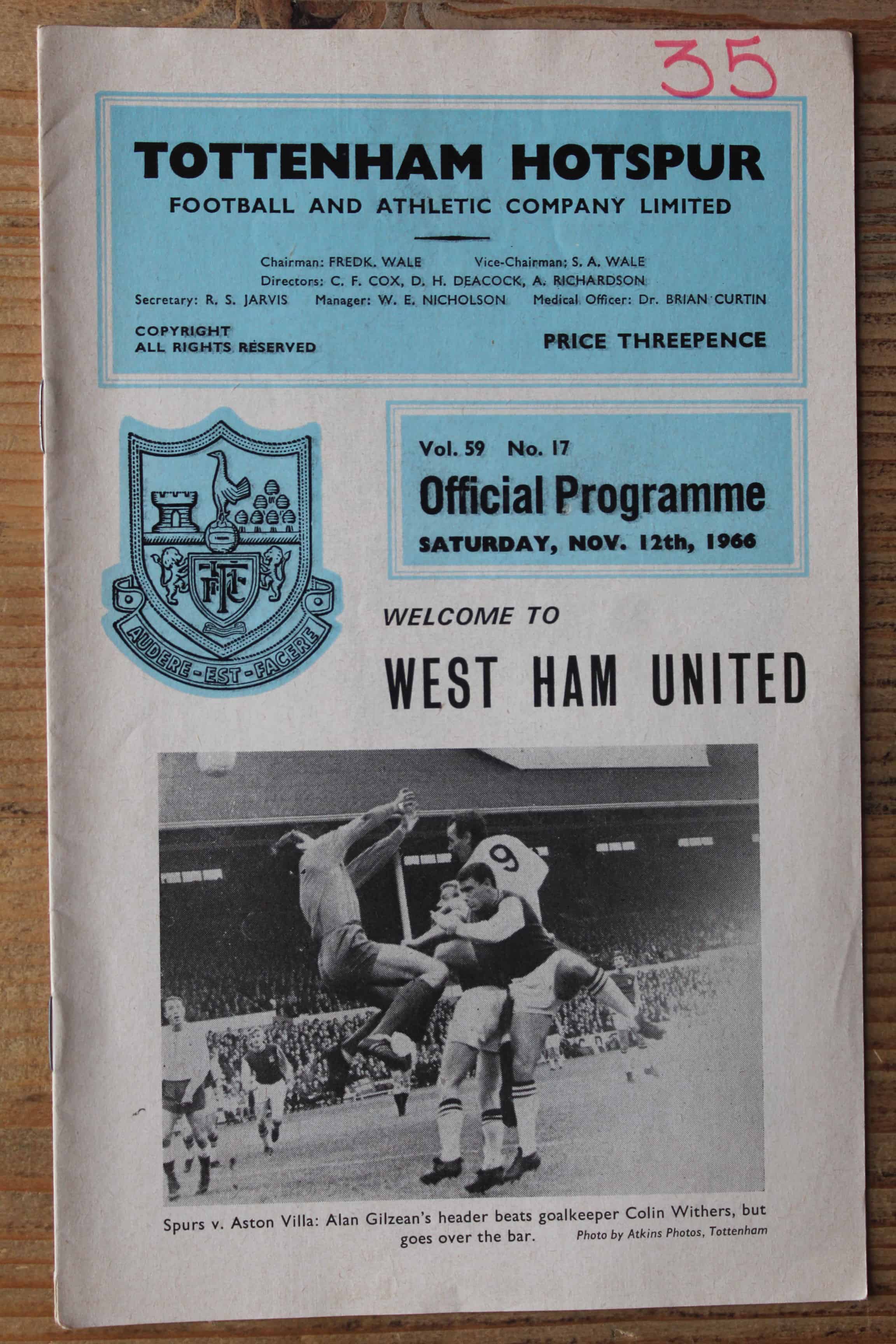 Tottenham Hotspur FC v West Ham United FC