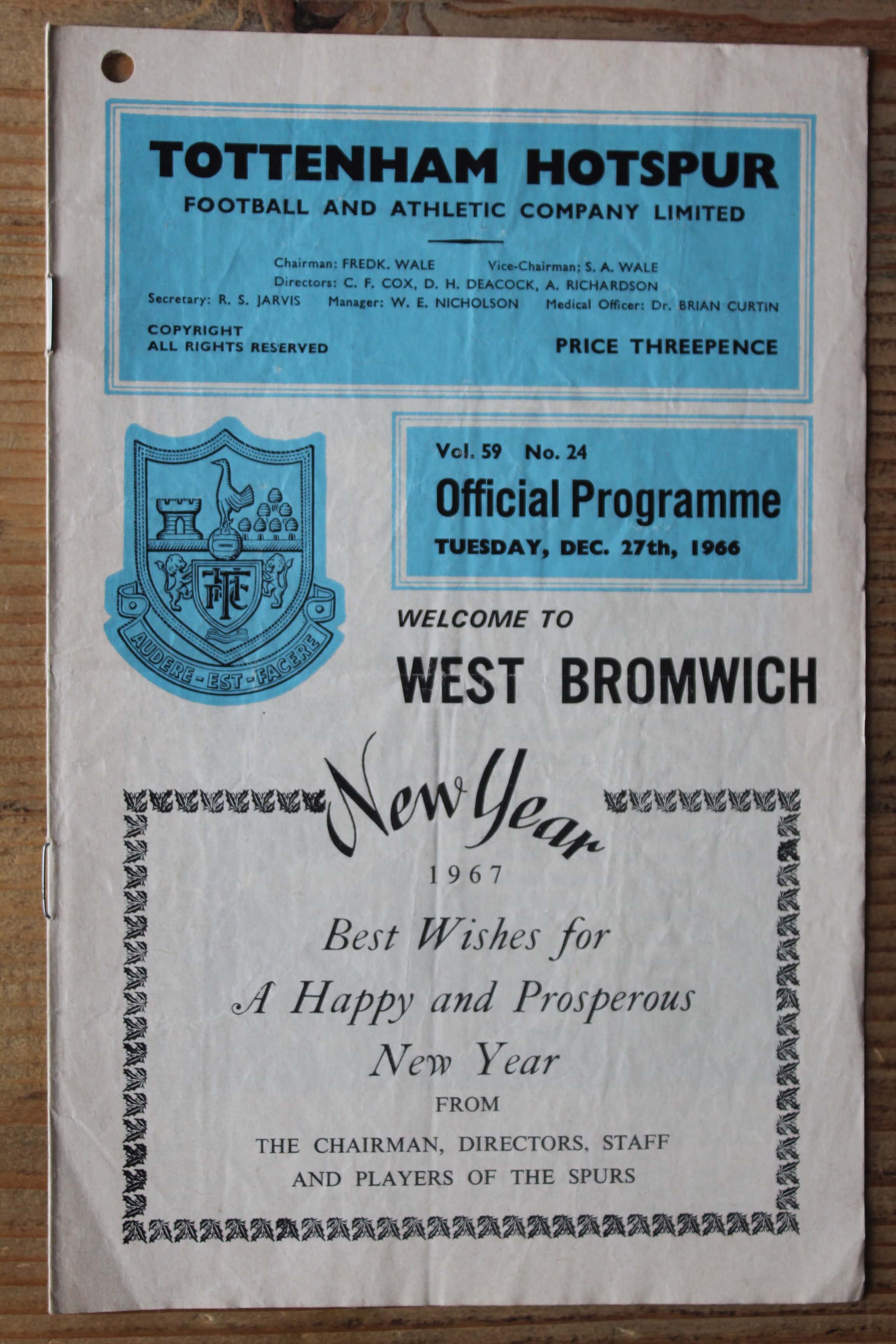 Tottenham Hotspur FC v West Bromwich Albion FC 