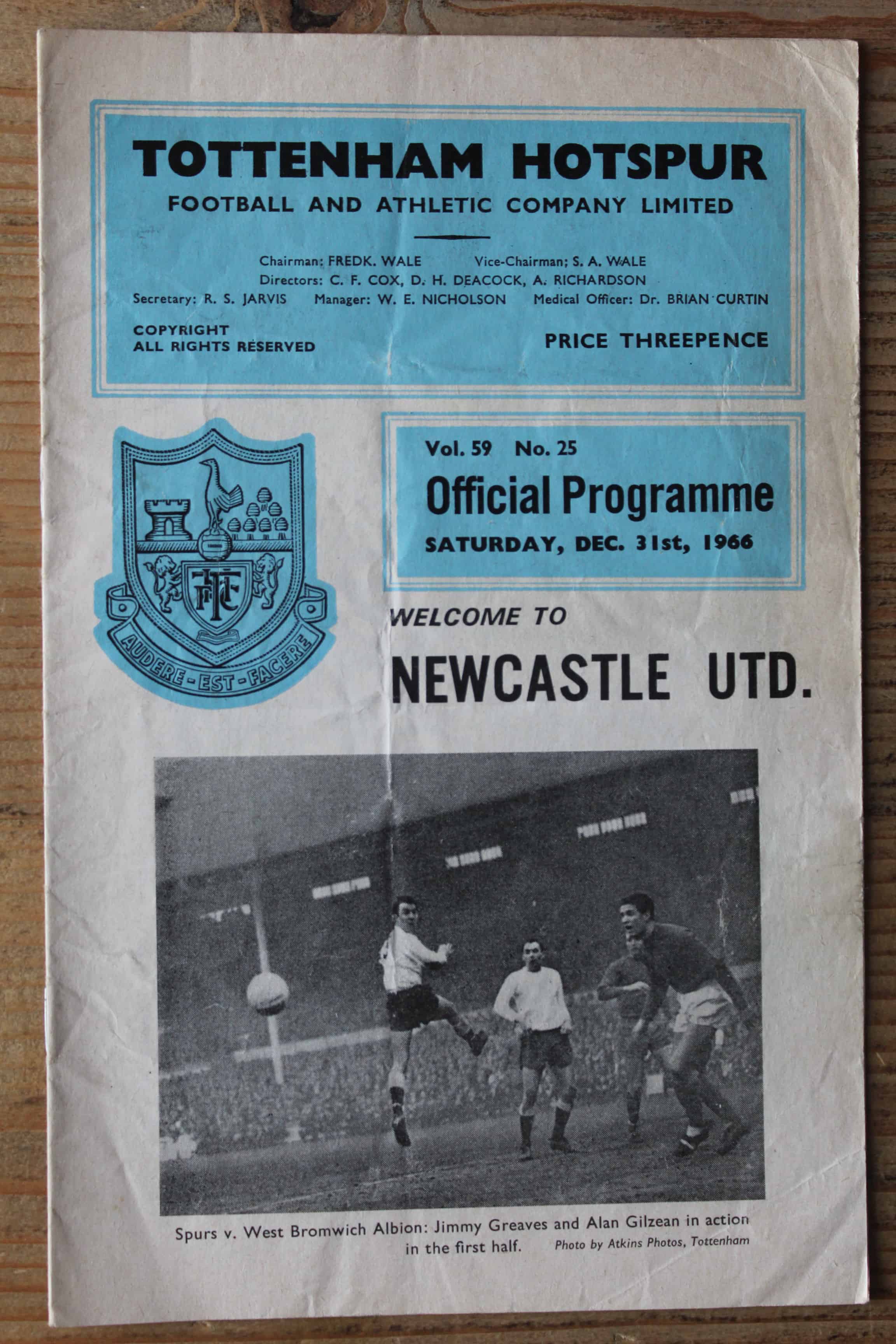 Tottenham Hotspur FC v Newcastle United FC