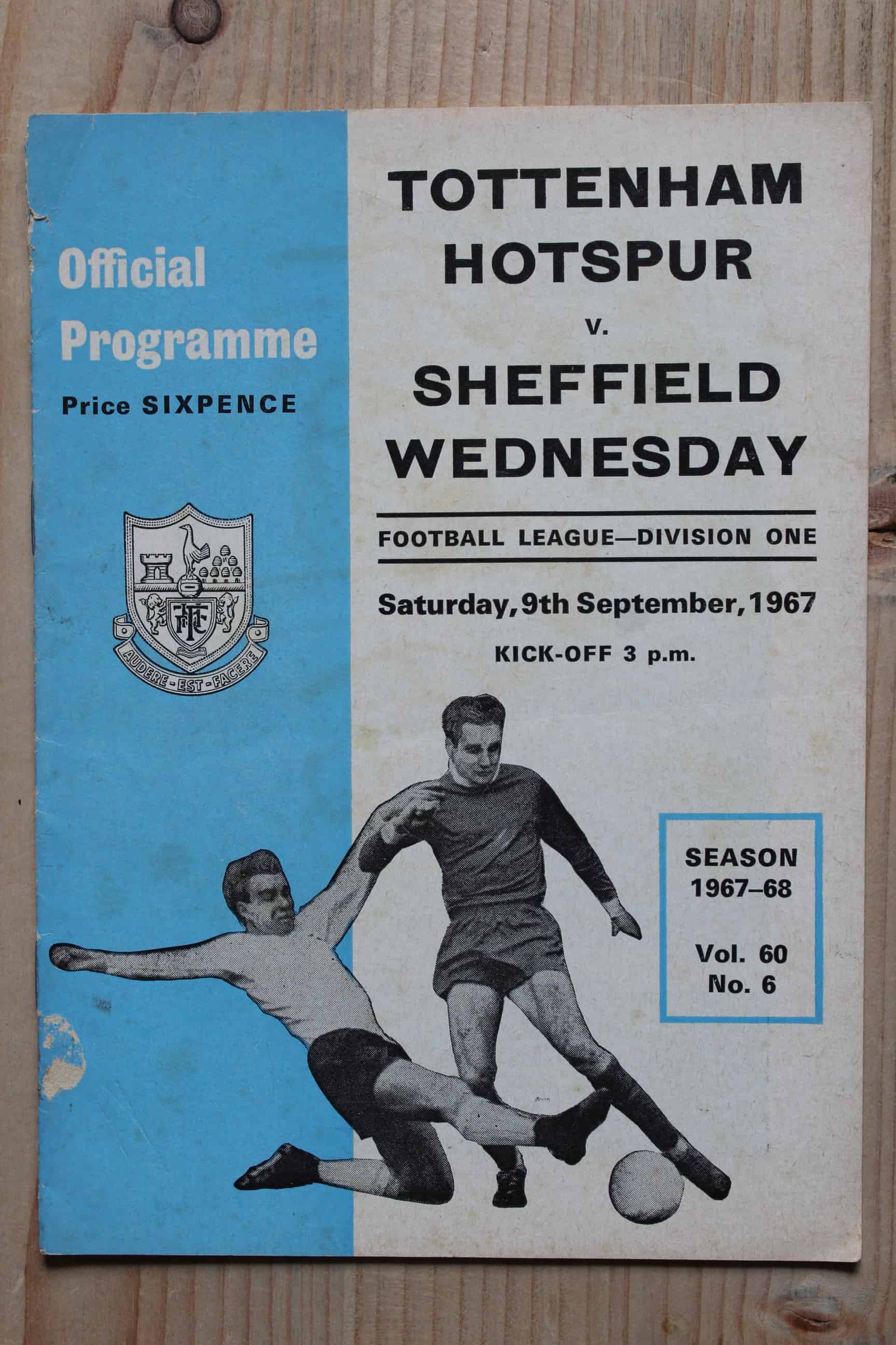Tottenham Hotspur FC v Sheffield Wednesday FC 