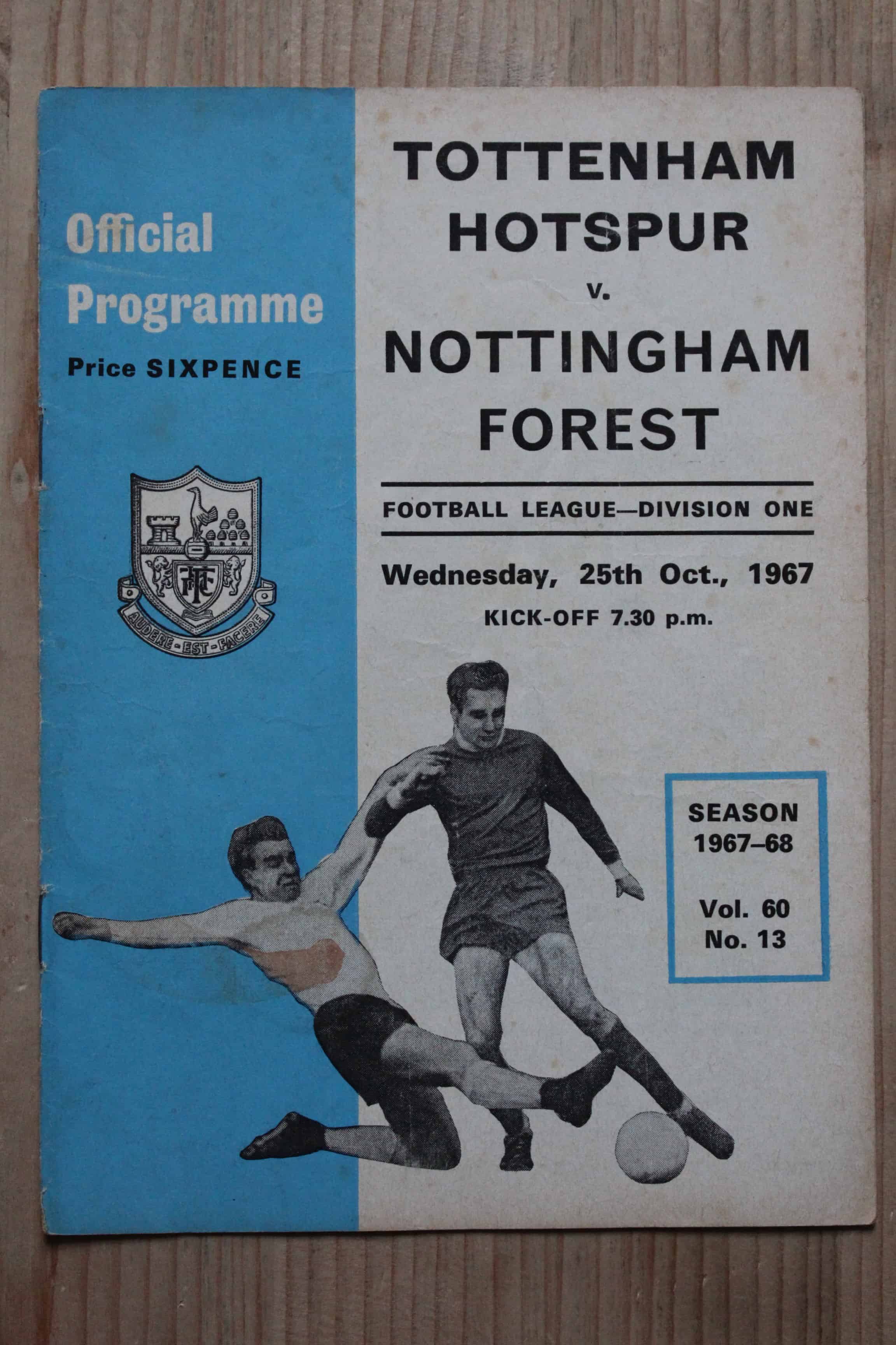 Tottenham Hotspur FC v Nottingham Forest FC