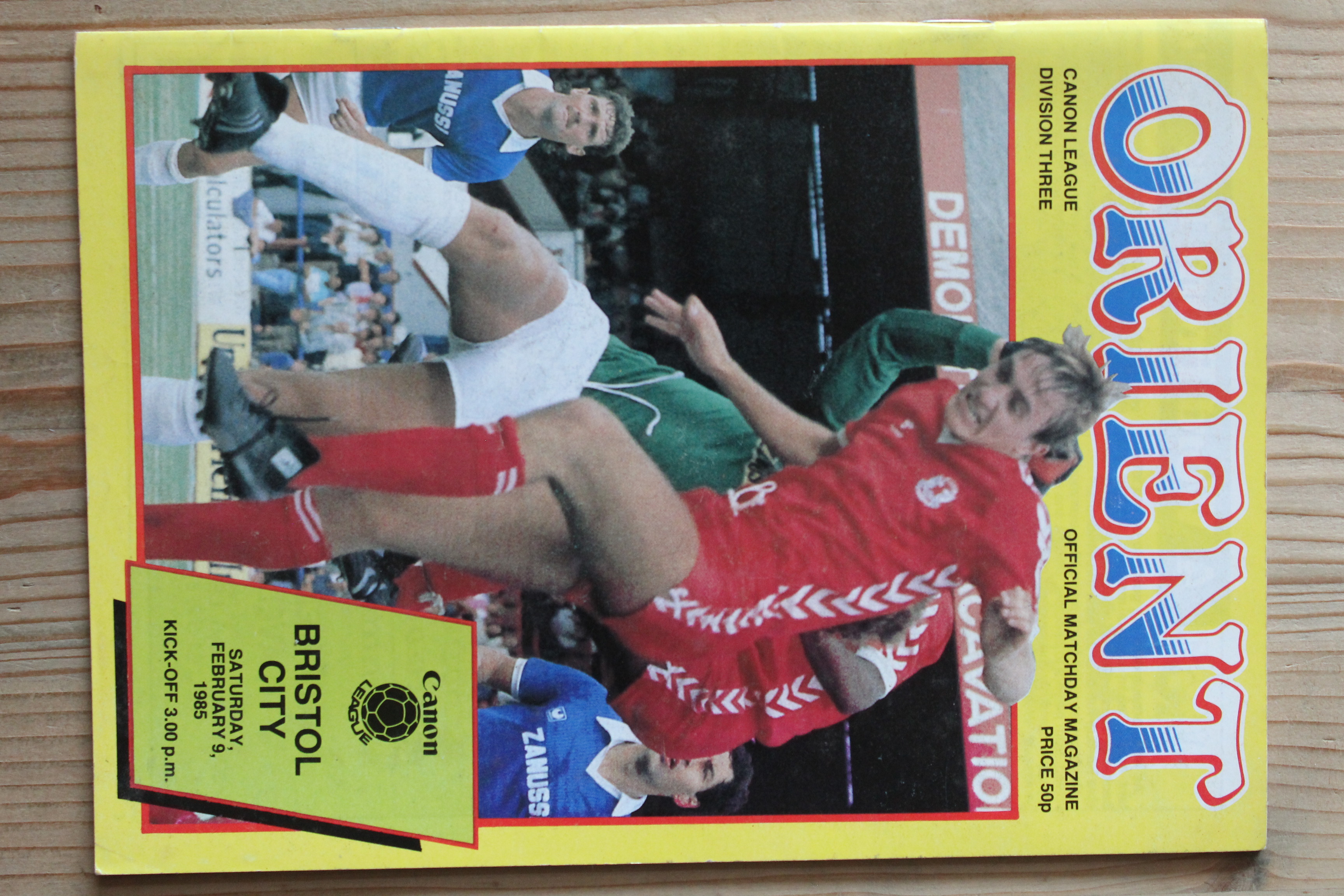 Orient v Bristol City FC