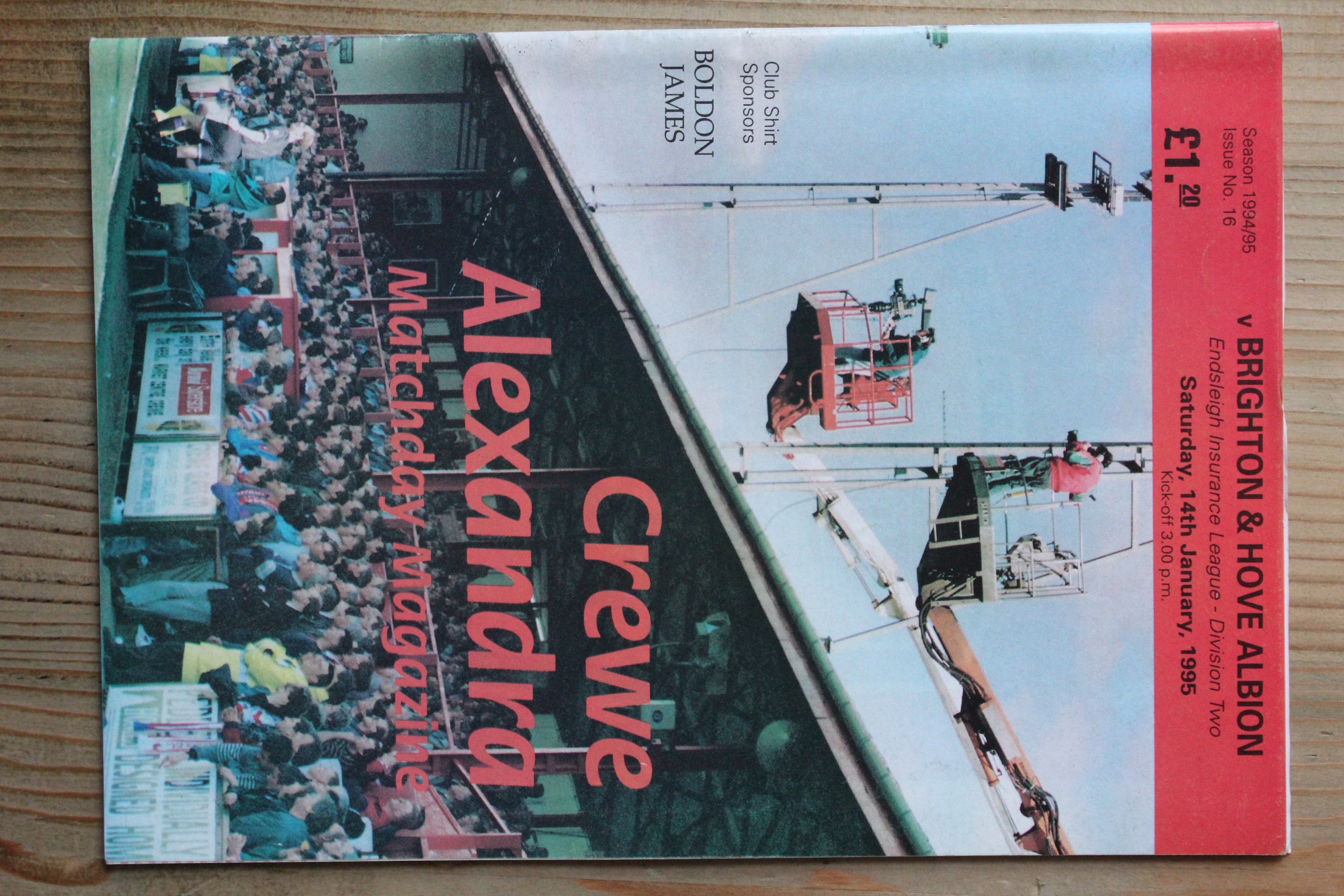 Crewe Alexandra FC v Brighton & Hove Albion FC