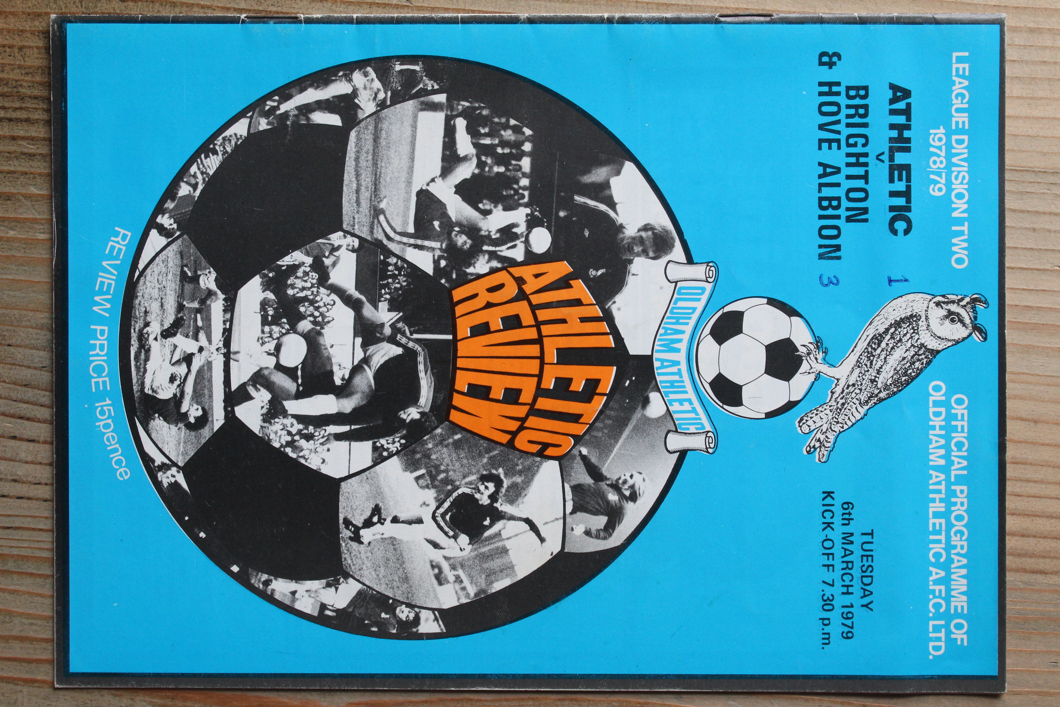 Oldham Athletic FC v Brighton & Hove Albion FC