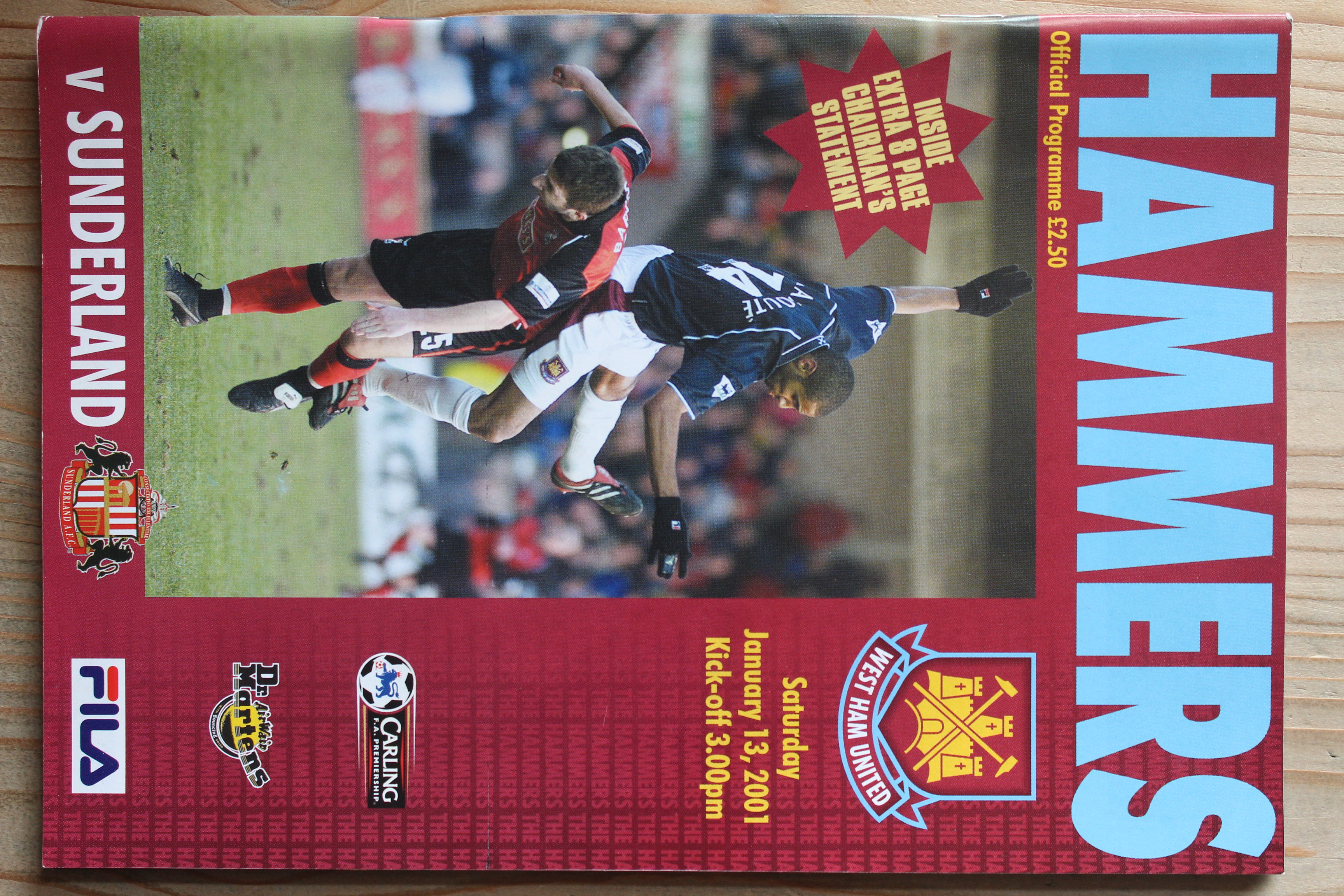 West Ham United FC v Sunderland FC