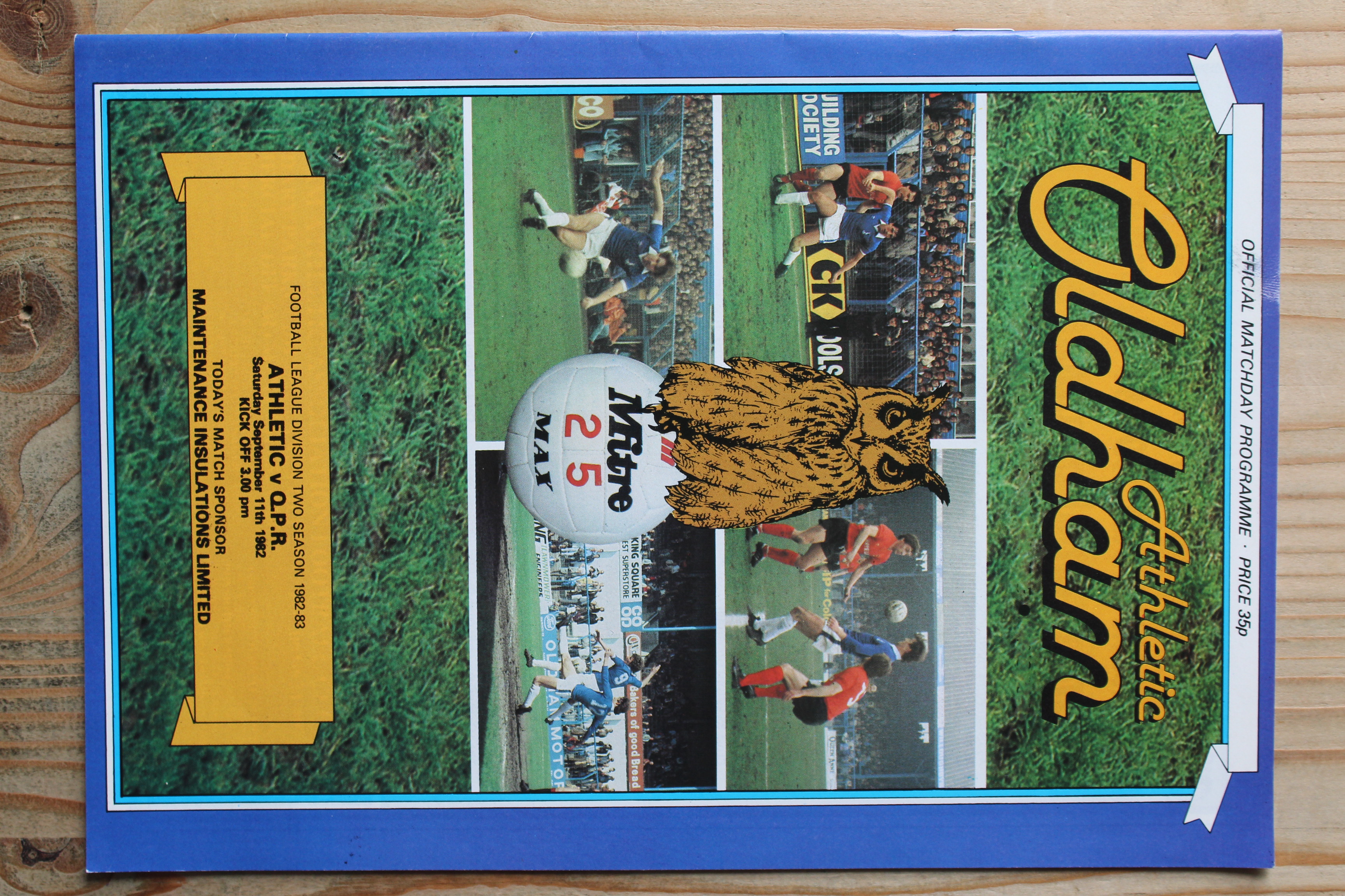Oldham Athletic FC v Queens Park Rangers FC