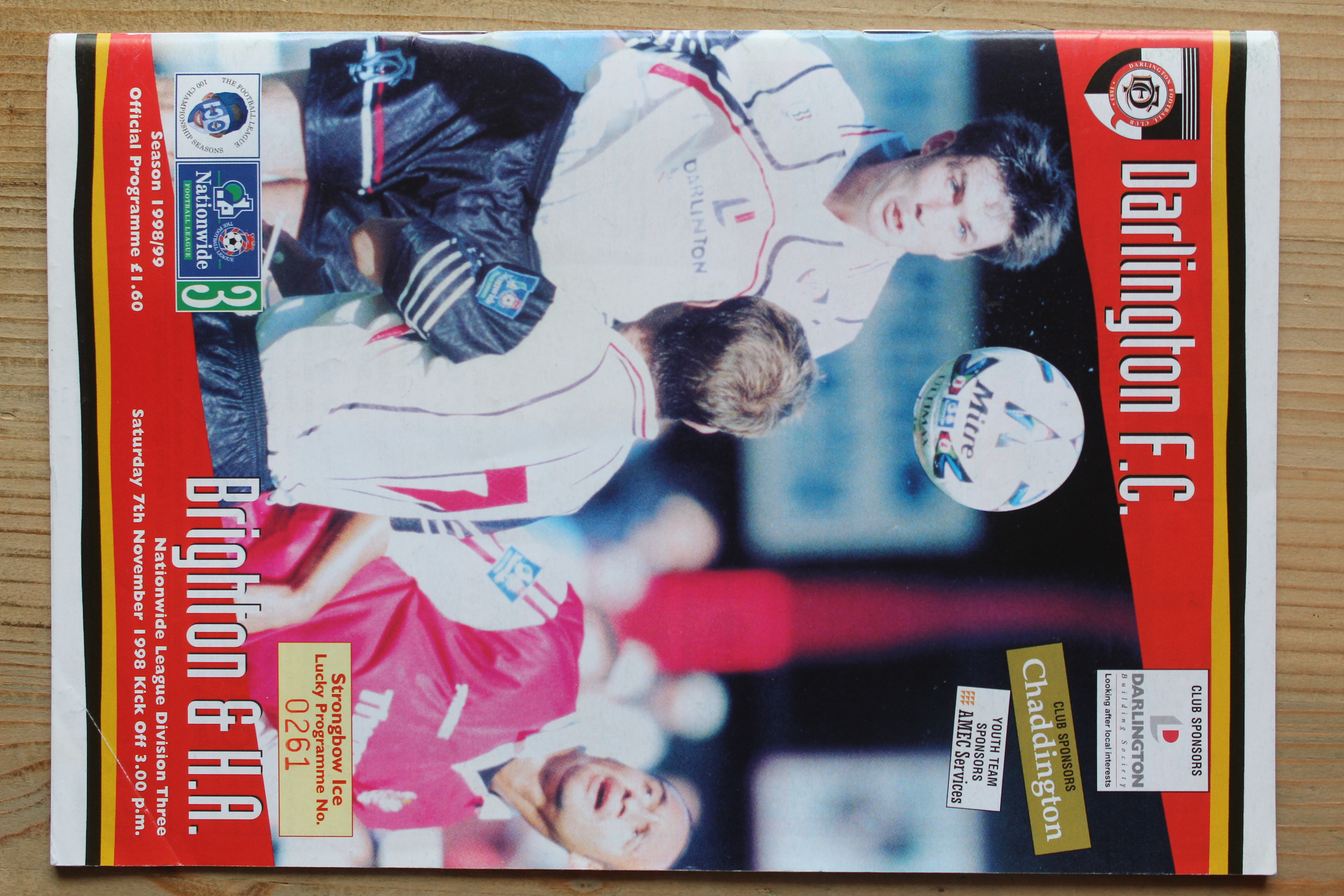 Darlington FC v Brighton & Hove Albion FC