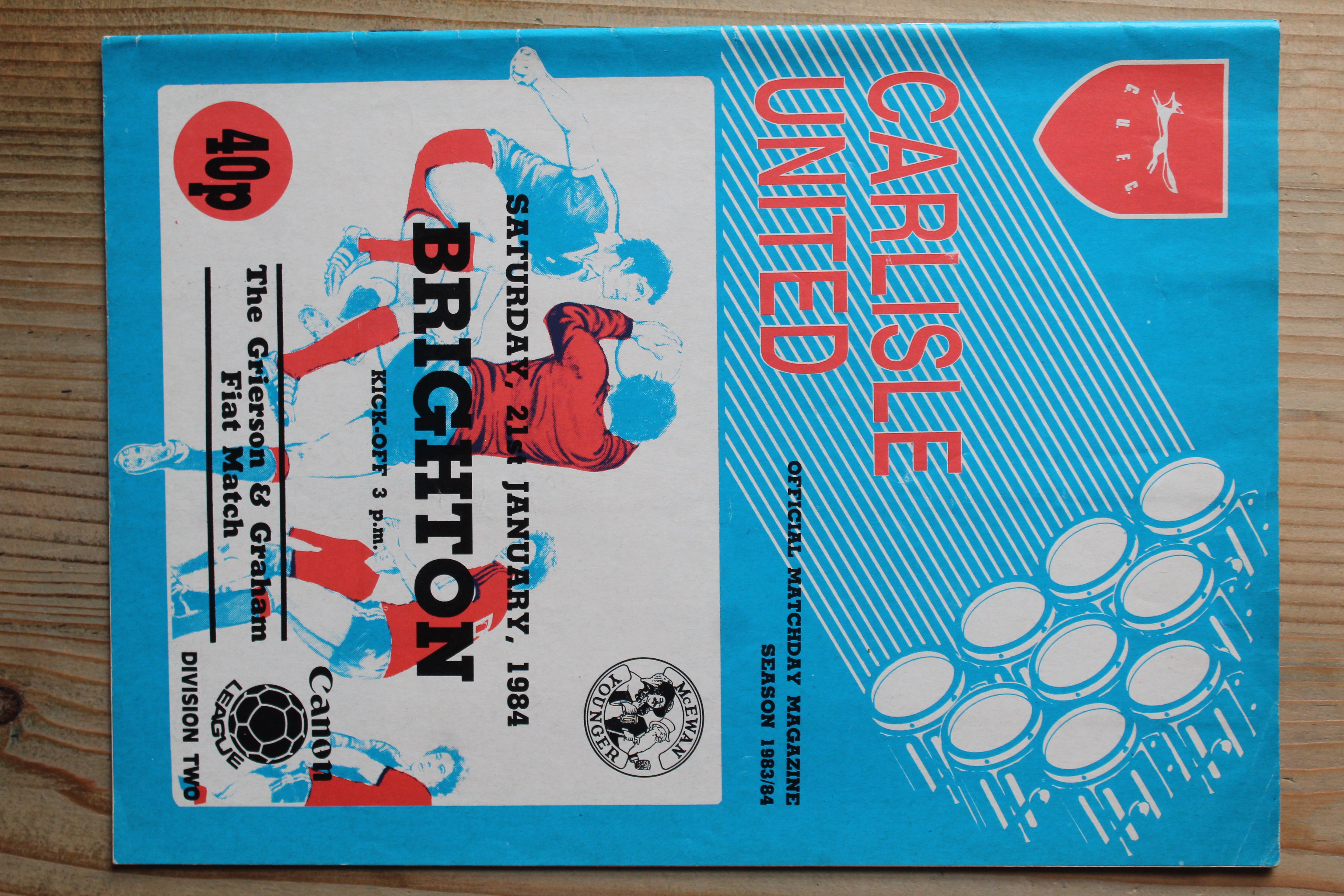 Carlisle United FC v Brighton & Hove Albion FC