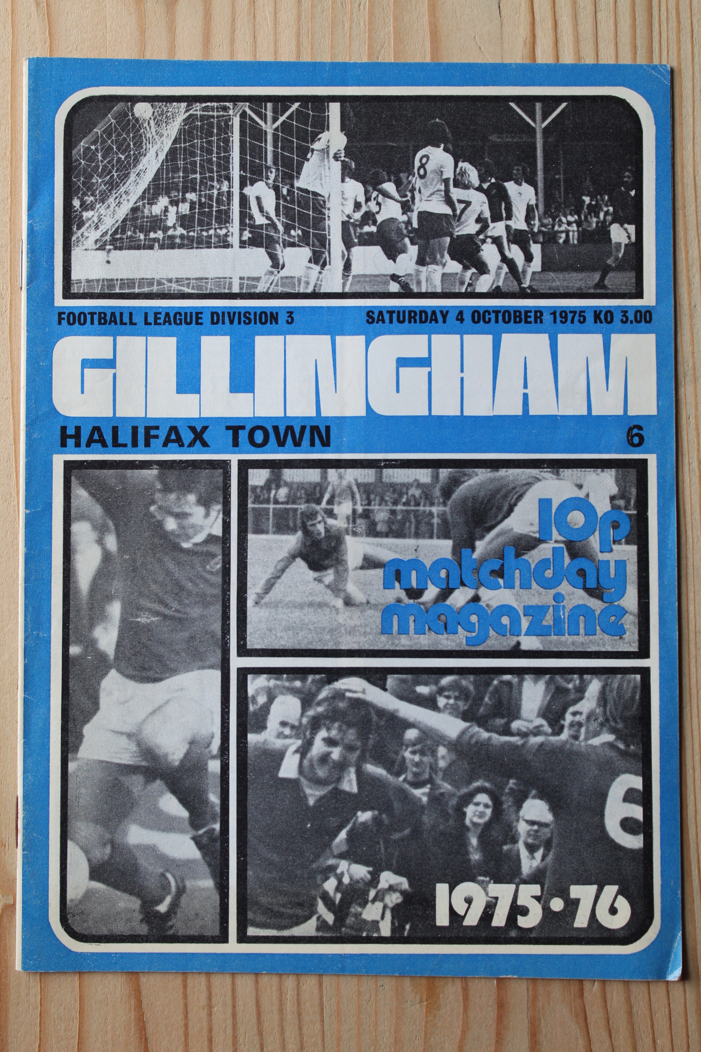 Gillingham FC v Halifax Town A.F.C