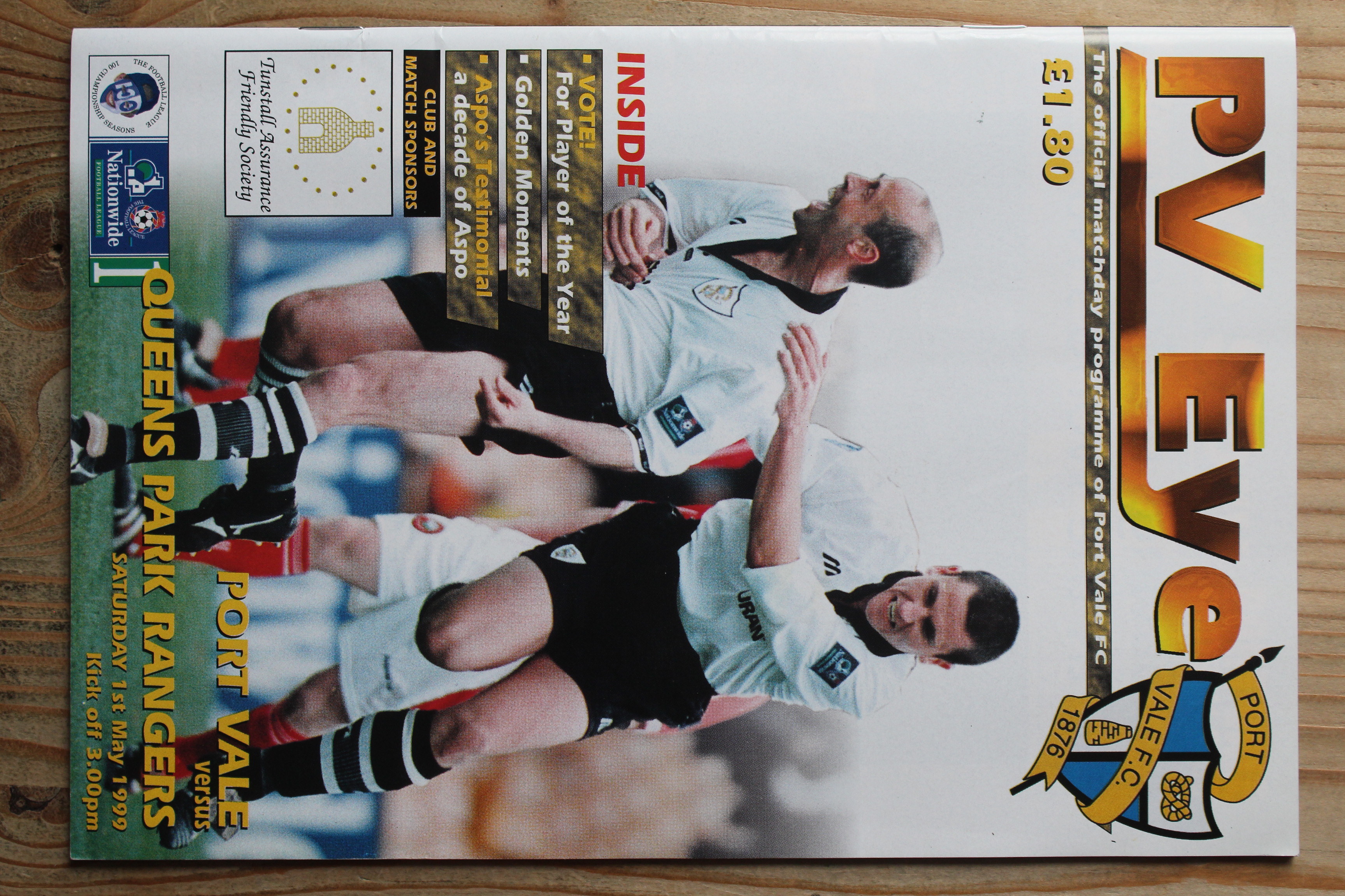 Port Vale FC v Queens Park Rangers FC