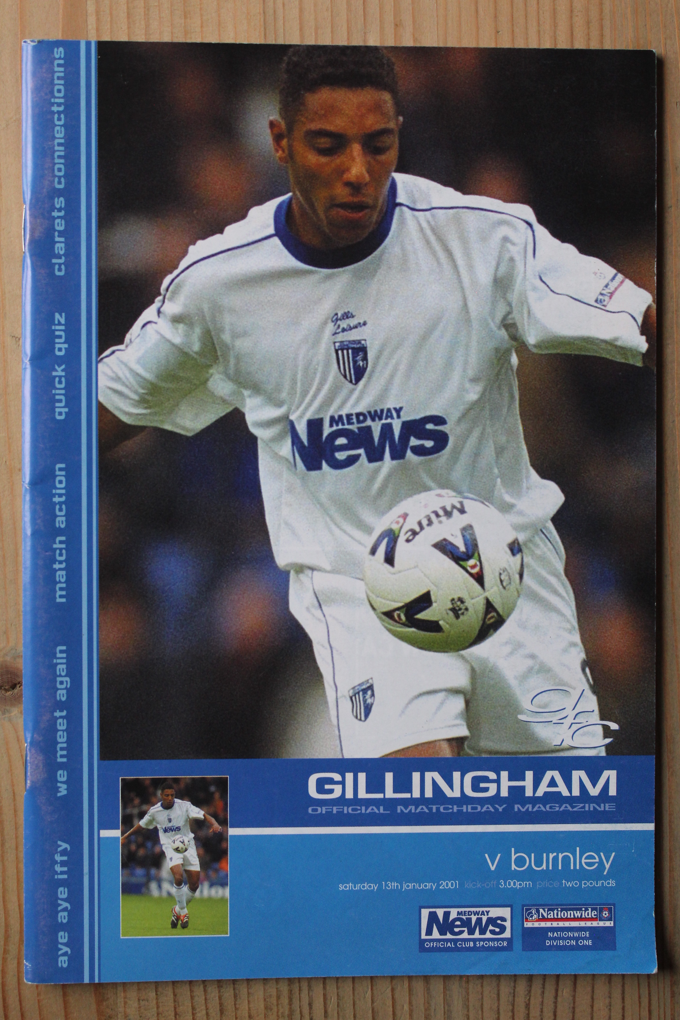 Gillingham FC v Burnley FC