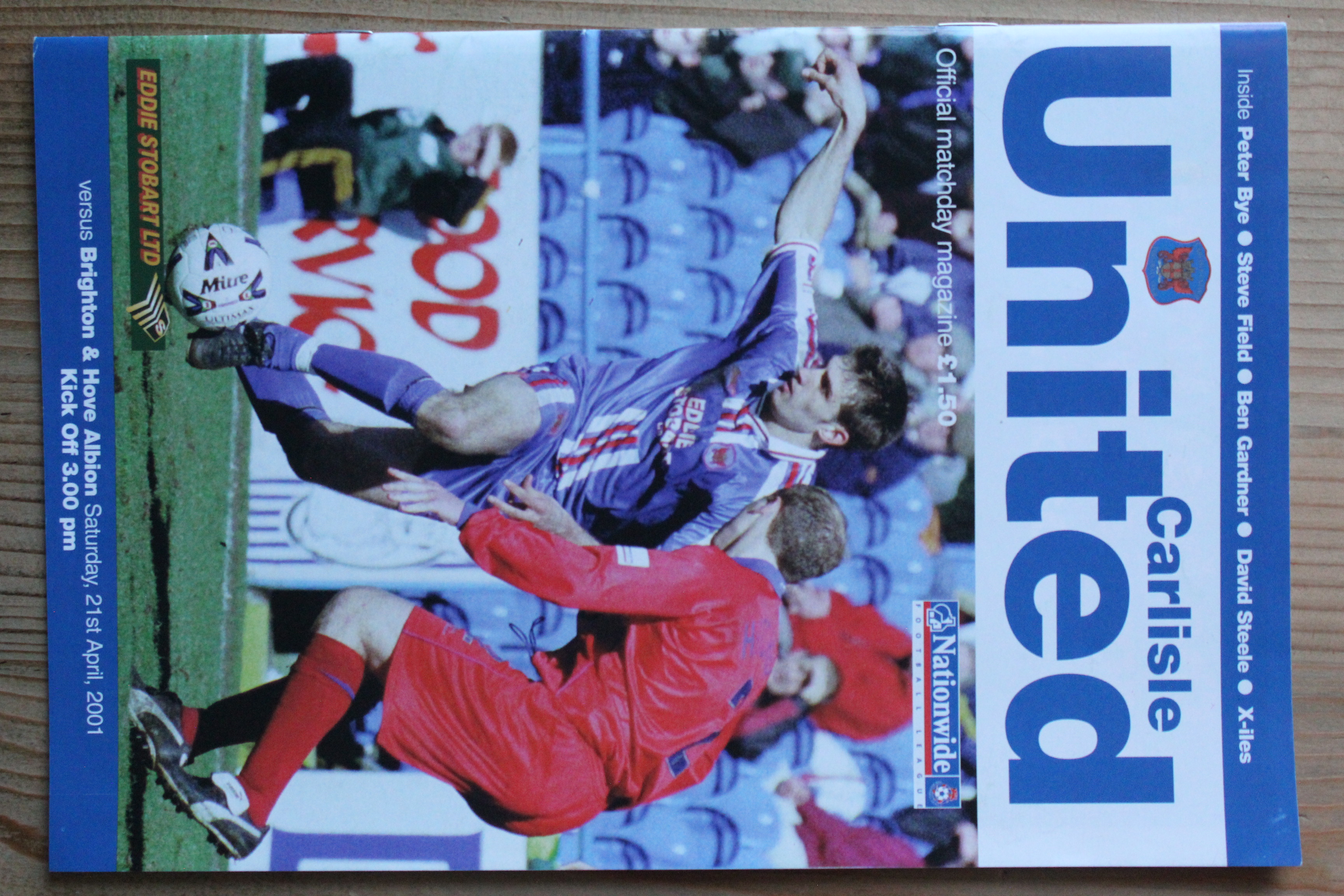 Carlisle United FC v Brighton & Hove Albion FC