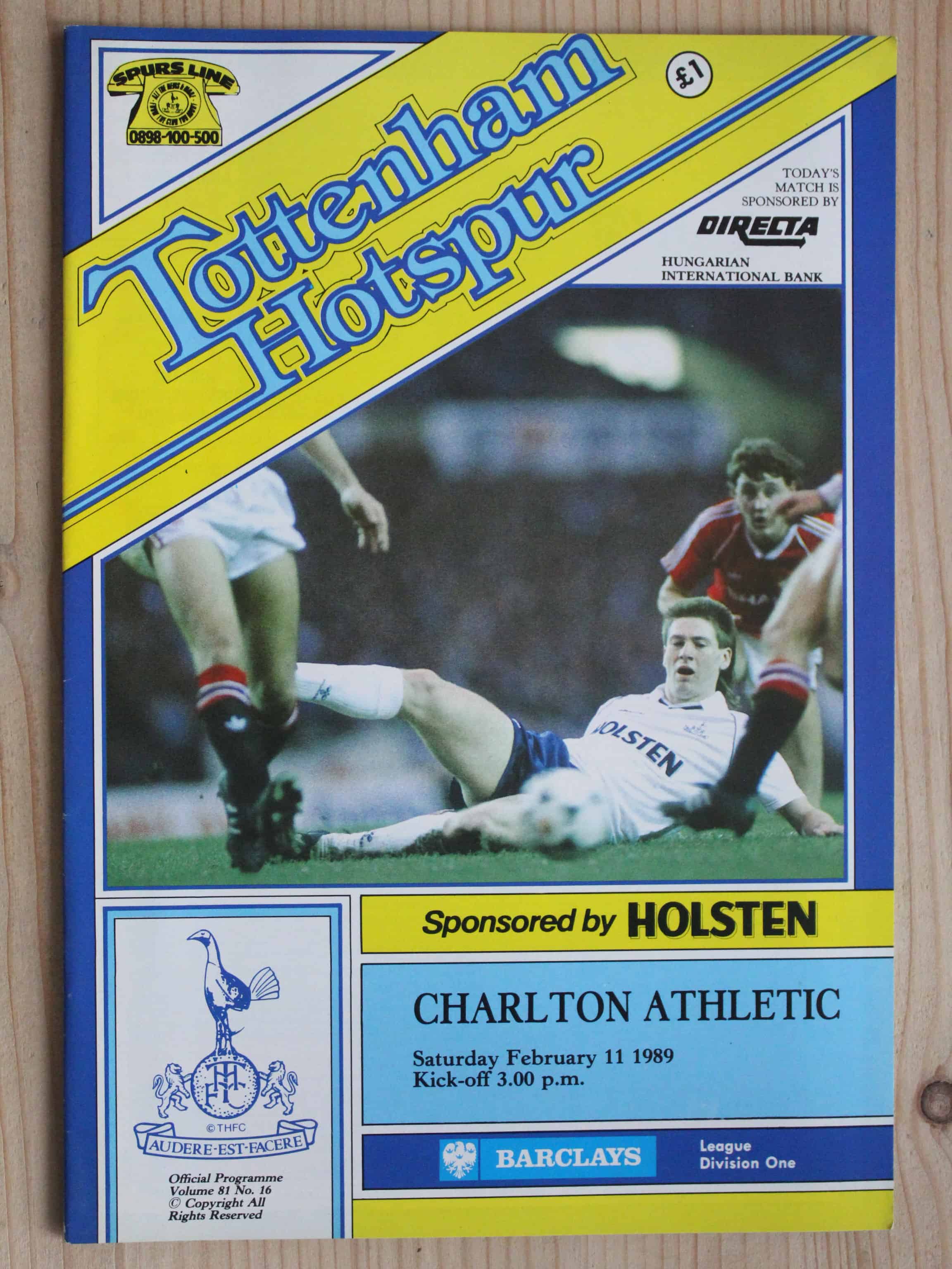 Tottenham Hotspur FC v Charlton Athletic FC