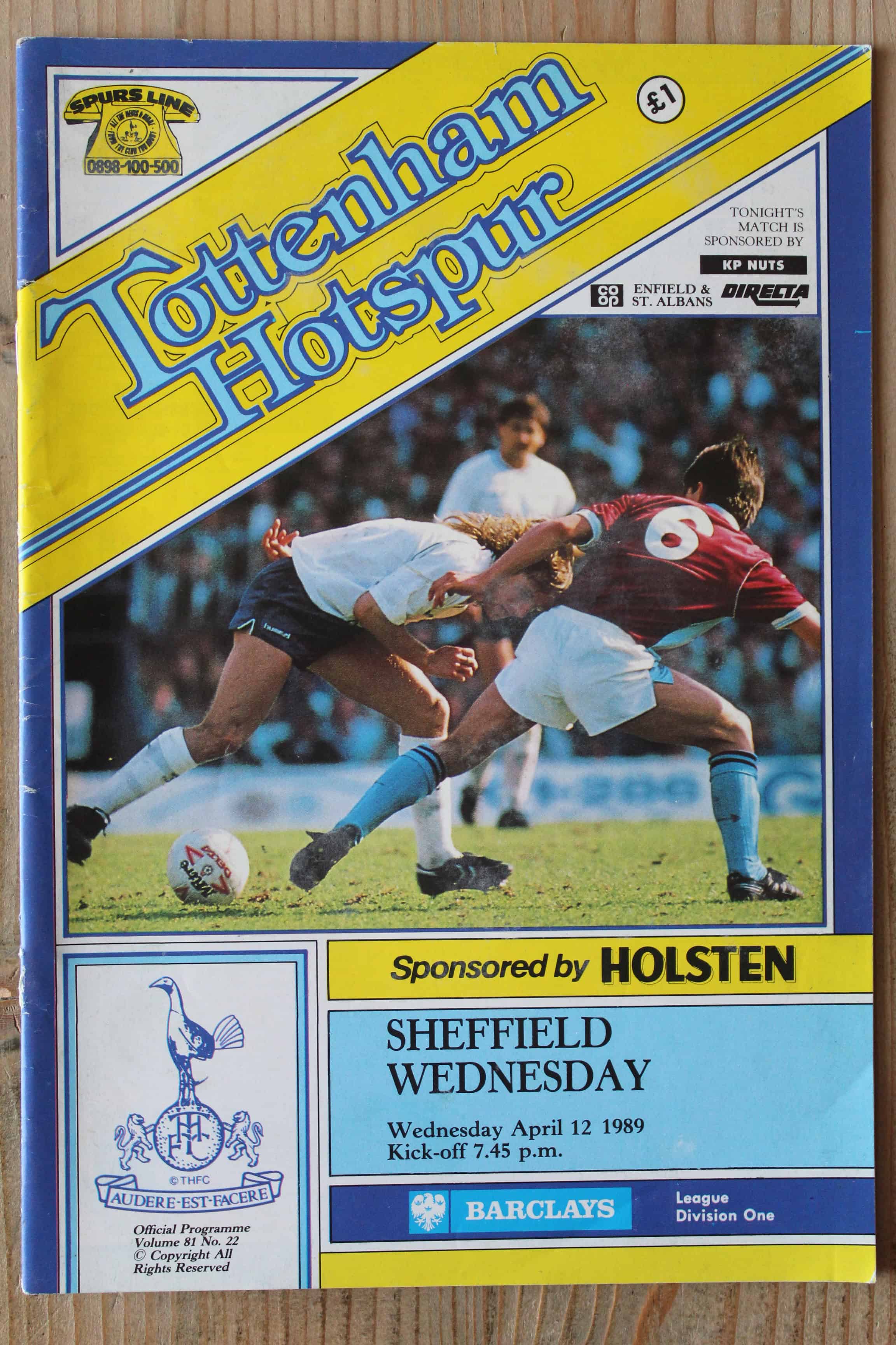 Tottenham Hotspur FC v Sheffield Wednesday FC 