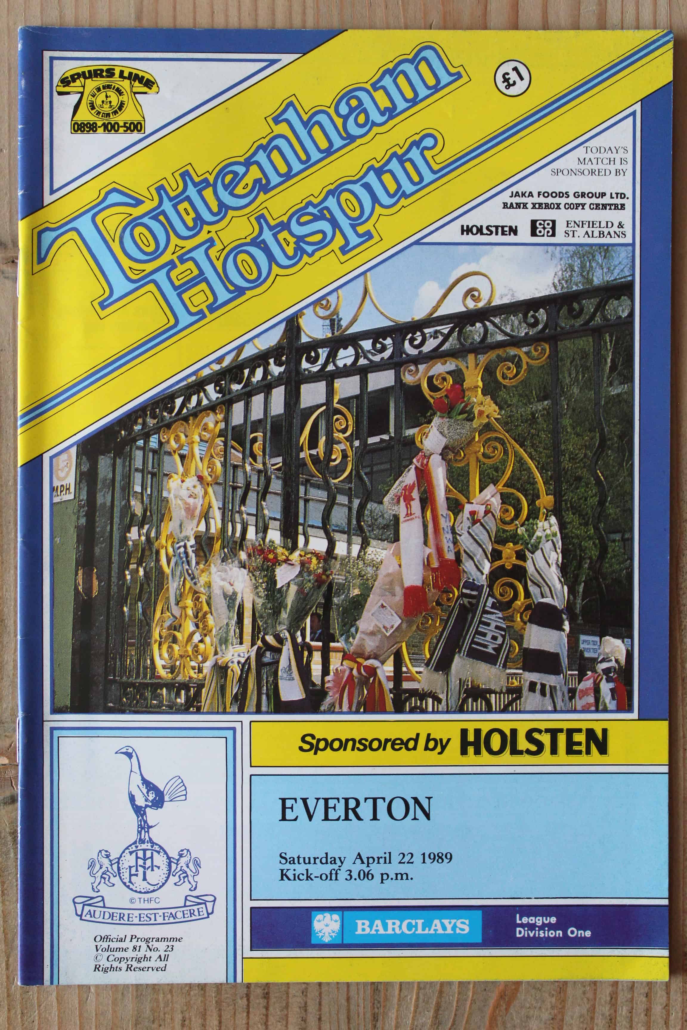 Tottenham Hotspur FC v Everton FC