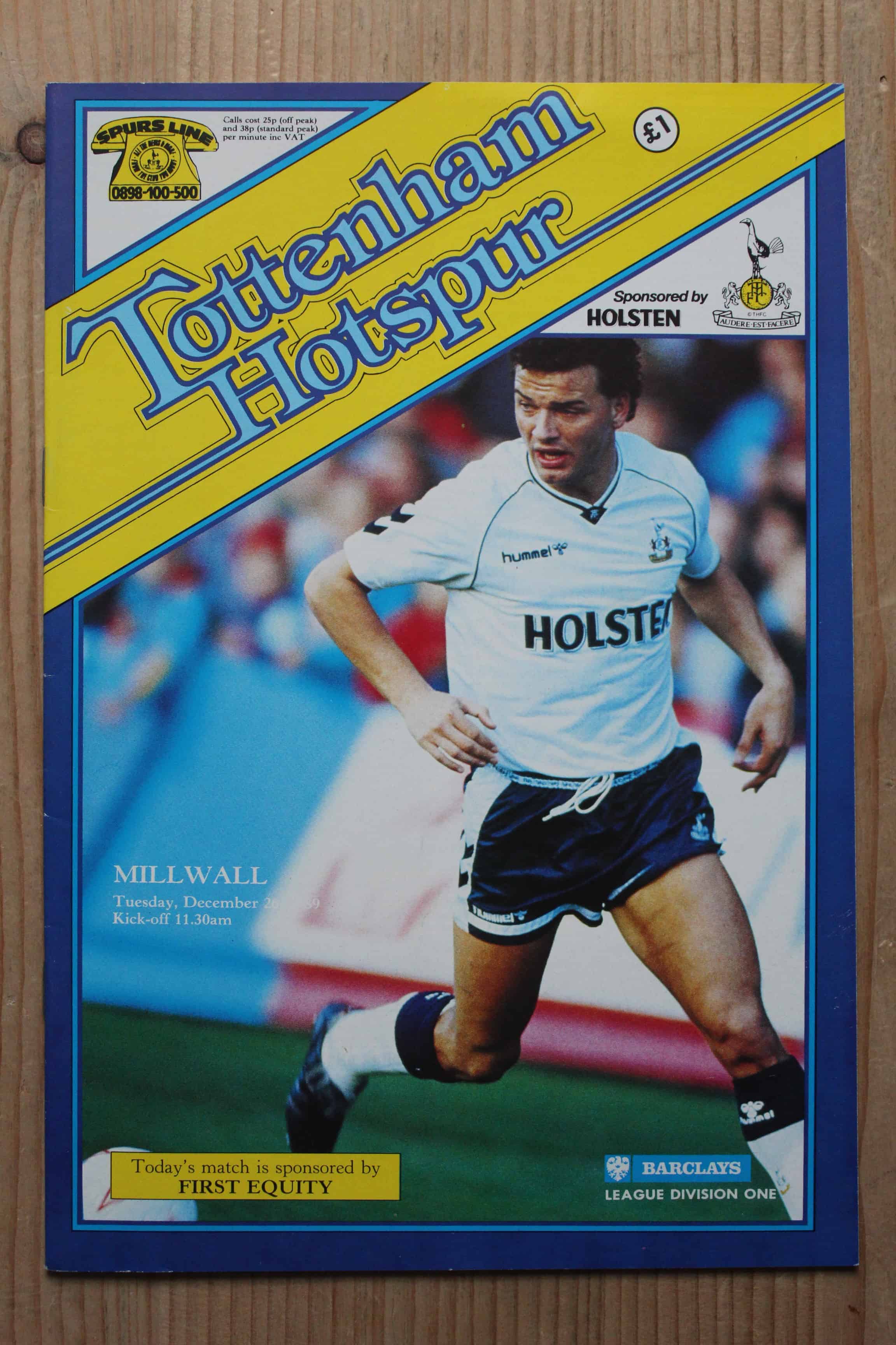 Tottenham Hotspur FC v Millwall FC