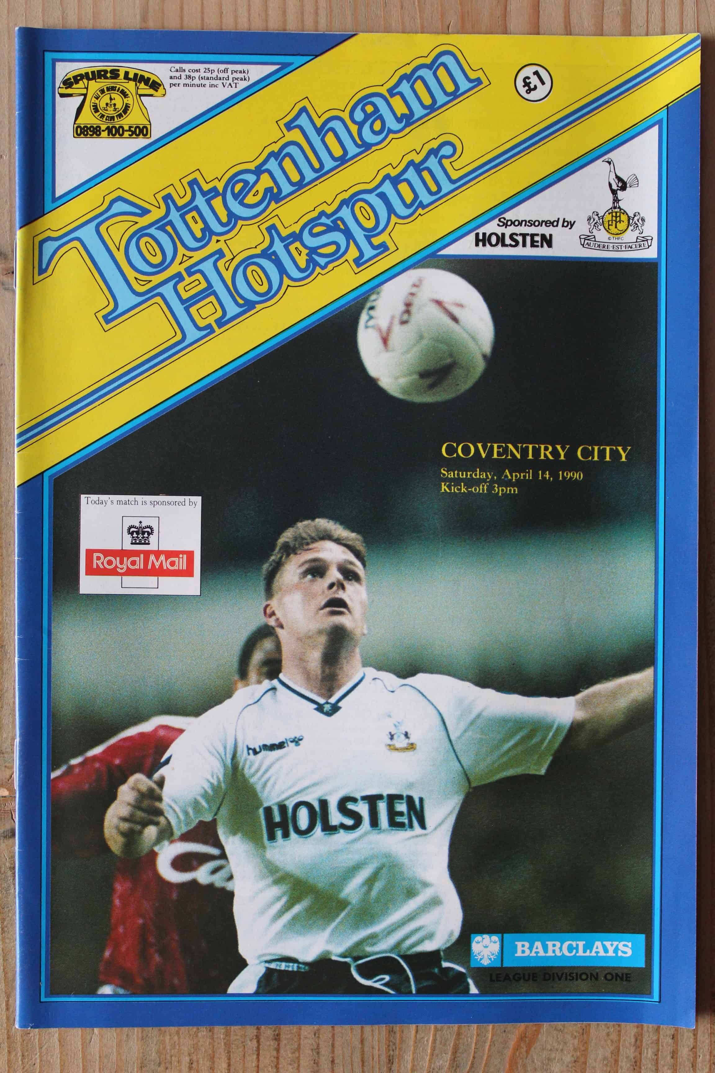 Tottenham Hotspur FC v Coventry City FC