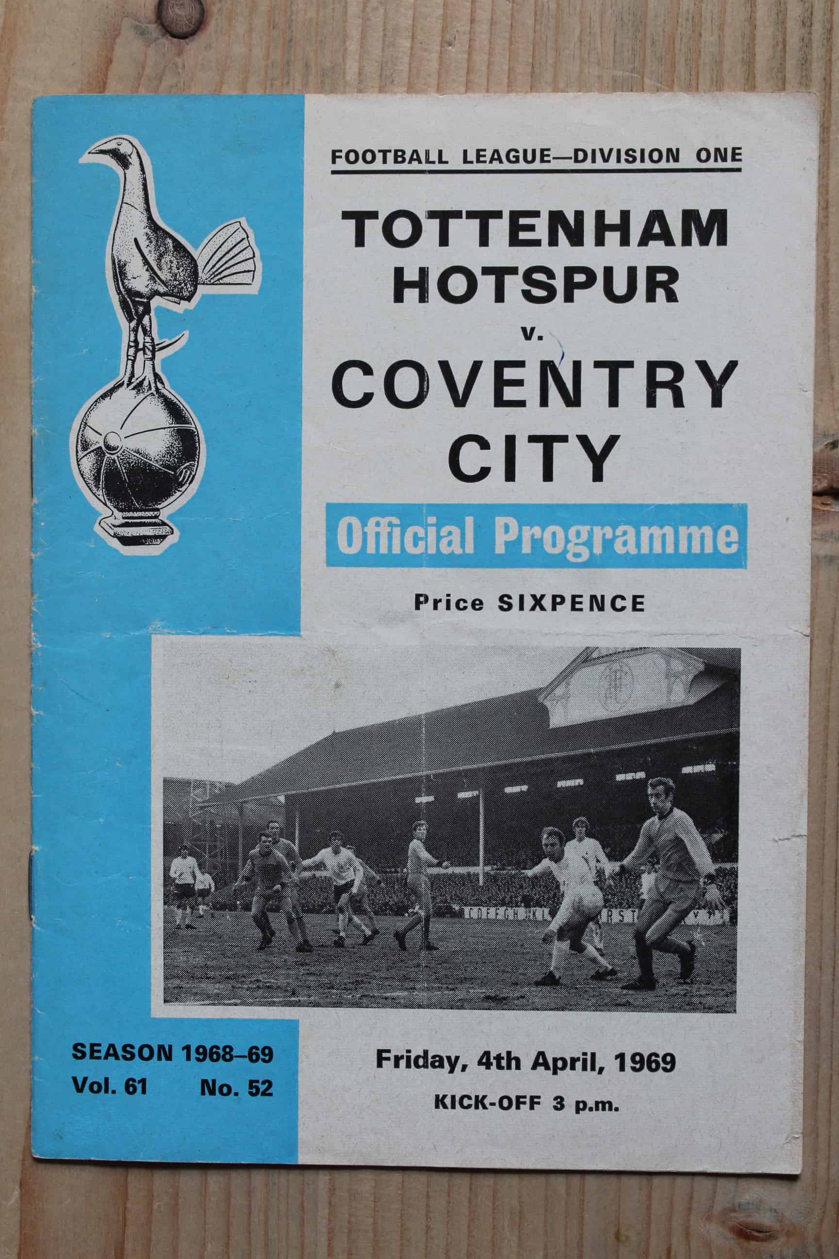 Tottenham Hotspur FC v Coventry City FC
