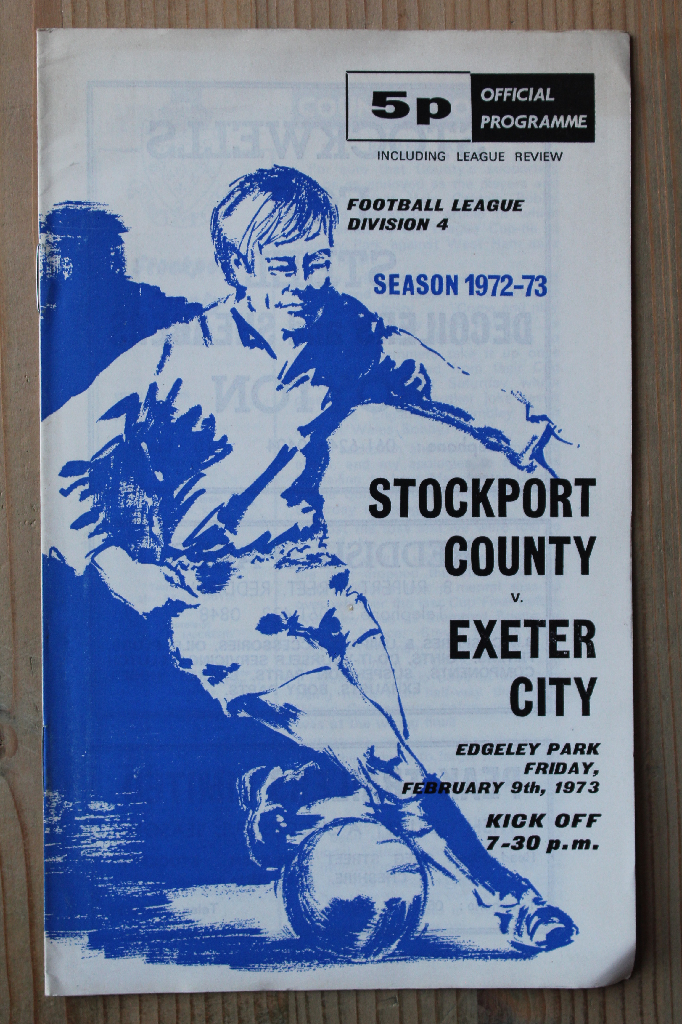 Stockport County FC v Exeter City FC